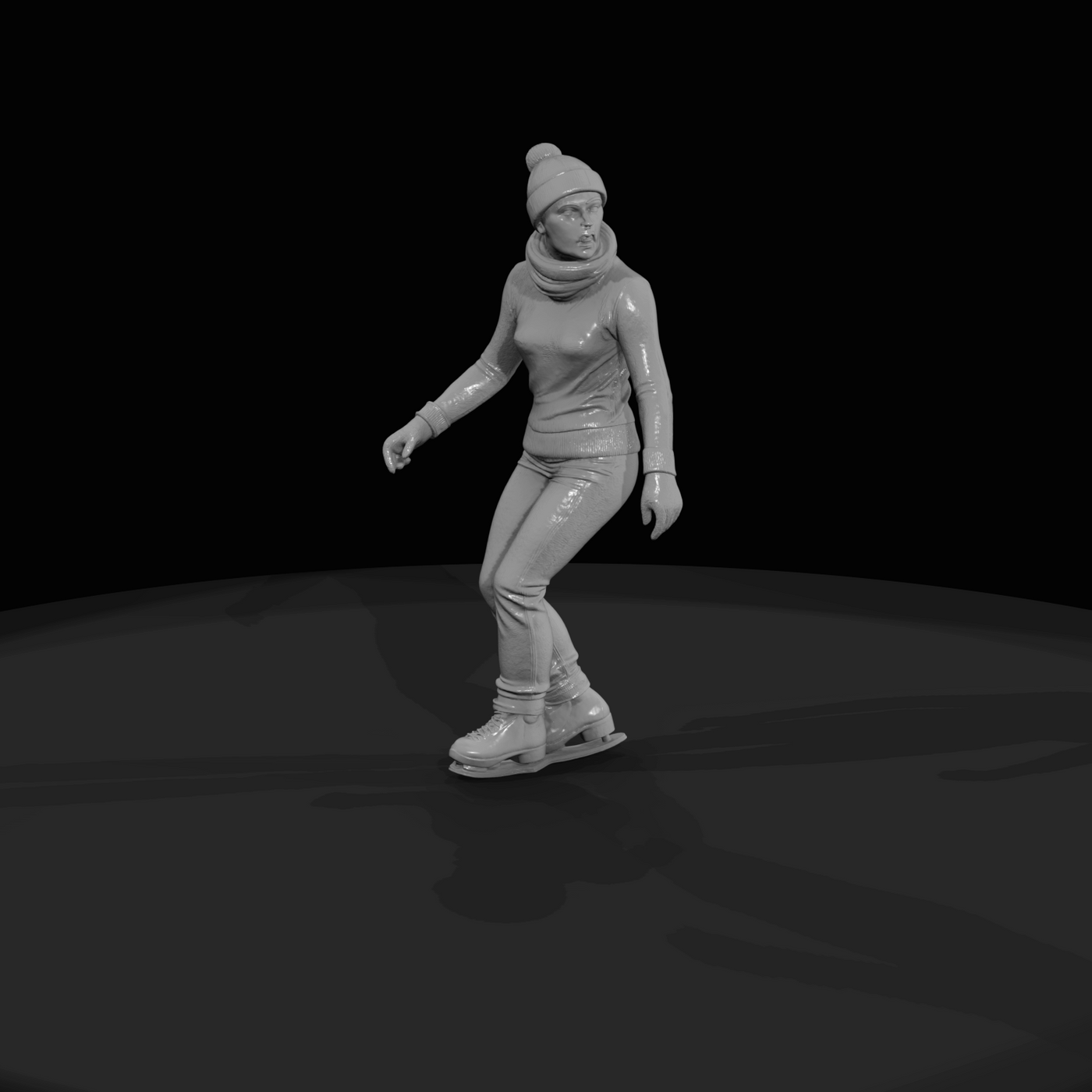 ICE SKATERS Skater 7