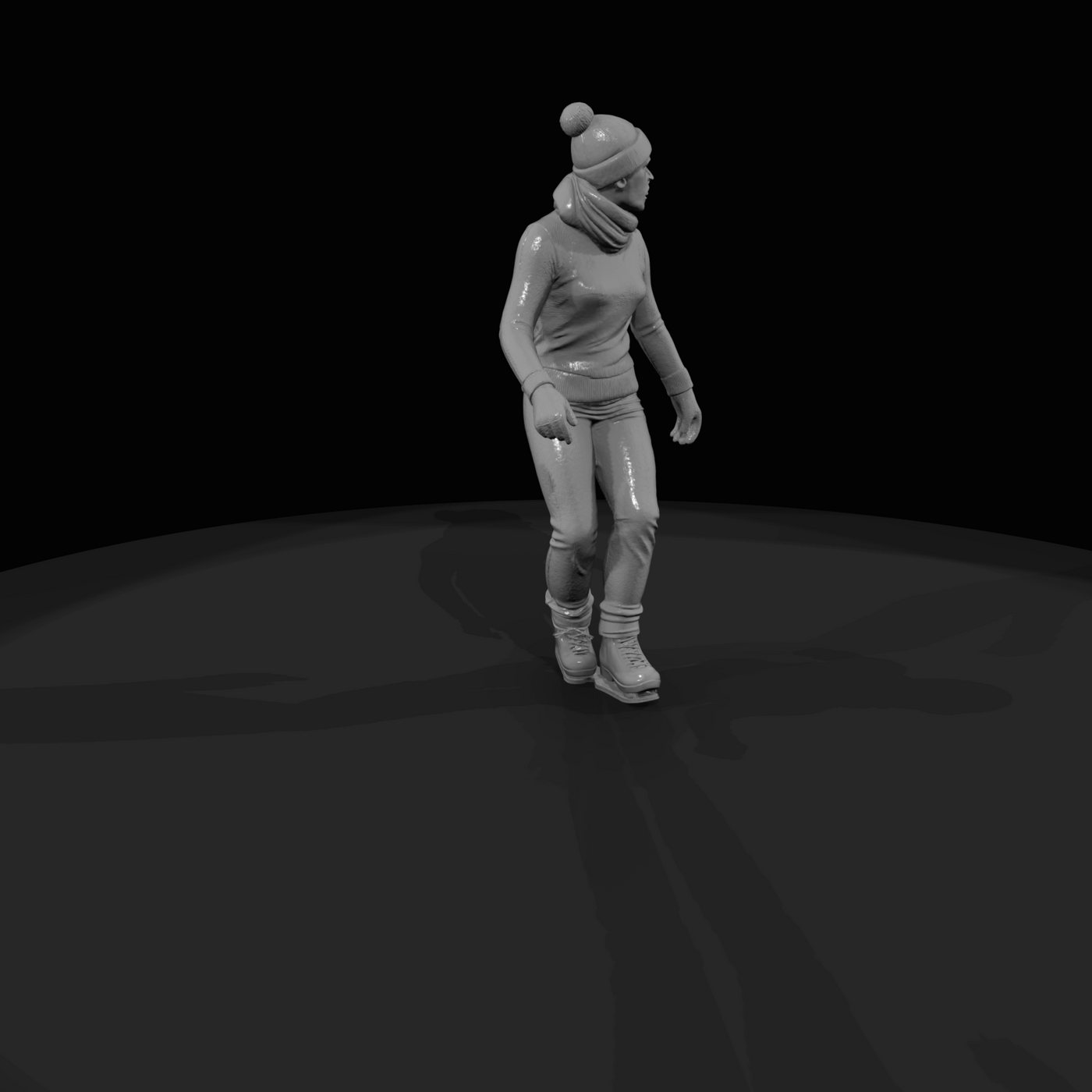 ICE SKATERS Skater 7