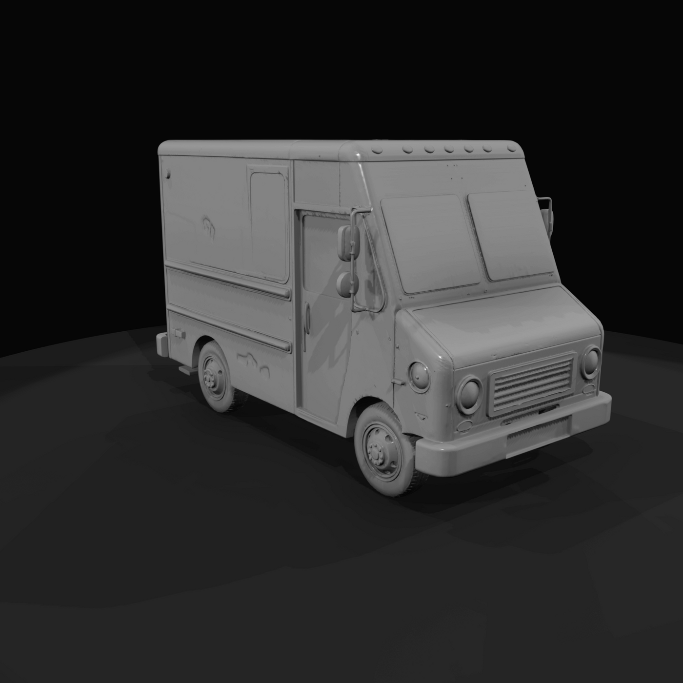 International 1552 SC P70 UPS Truck 2015 1000 0003 (2010s)