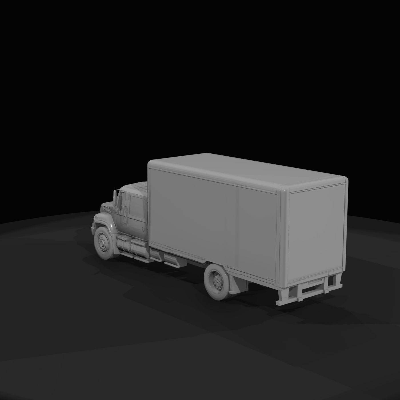 International Box Truck Quad Cab (estimated)
