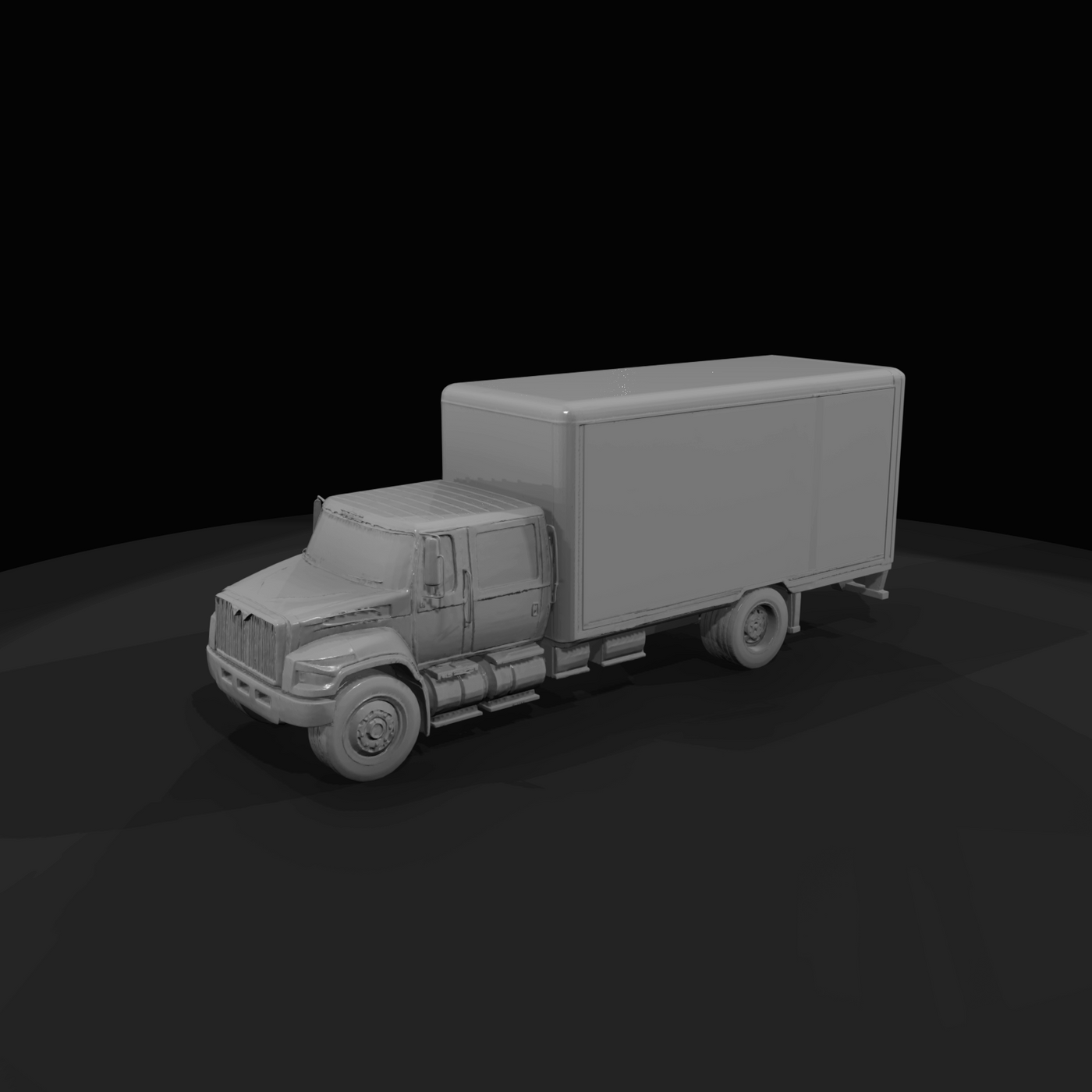 International Box Truck Quad Cab (estimated)