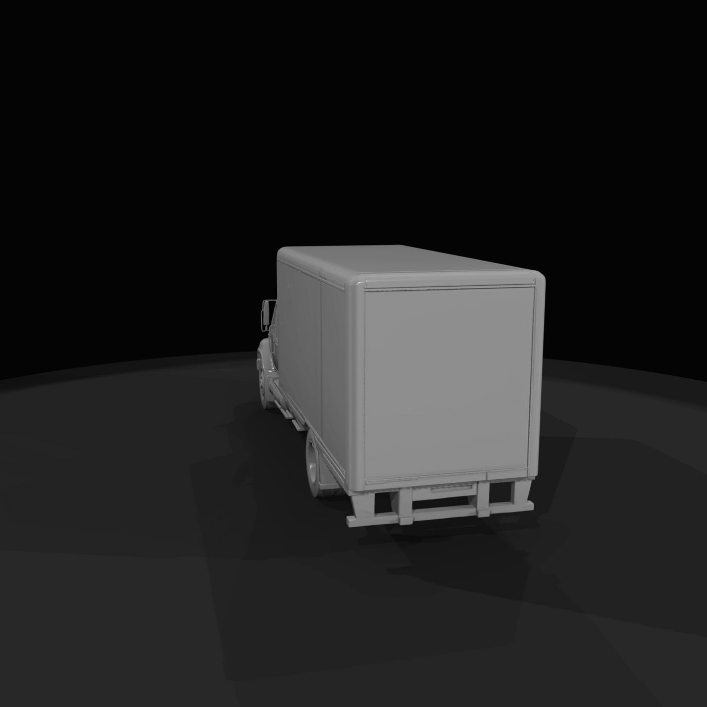 International Box Truck Quad Cab (estimated)