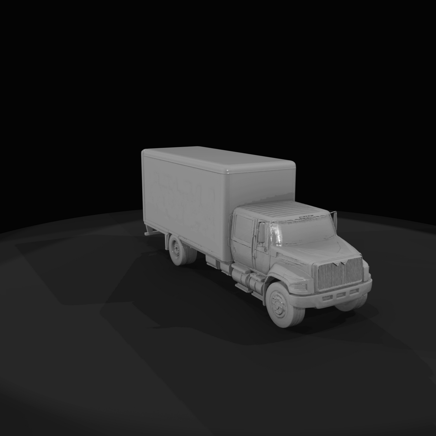 International Box Truck Quad Cab (estimated)