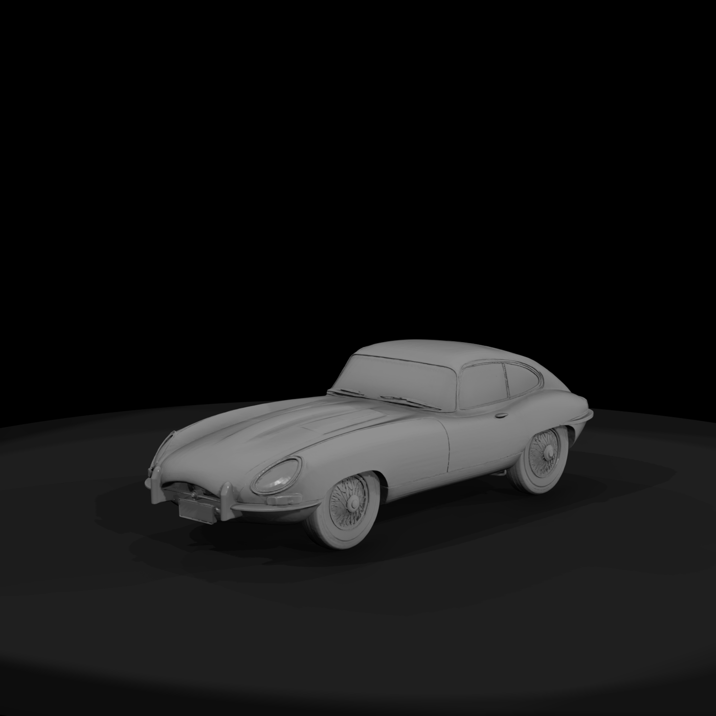 Jaguar E Type Coupe Hqinterior - 1961