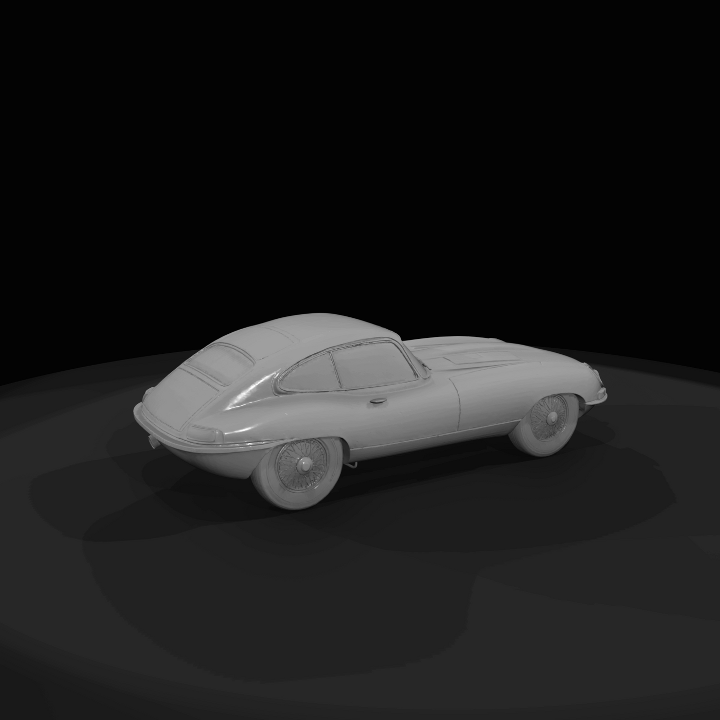 Jaguar E Type Coupe - 1961 (estimated)