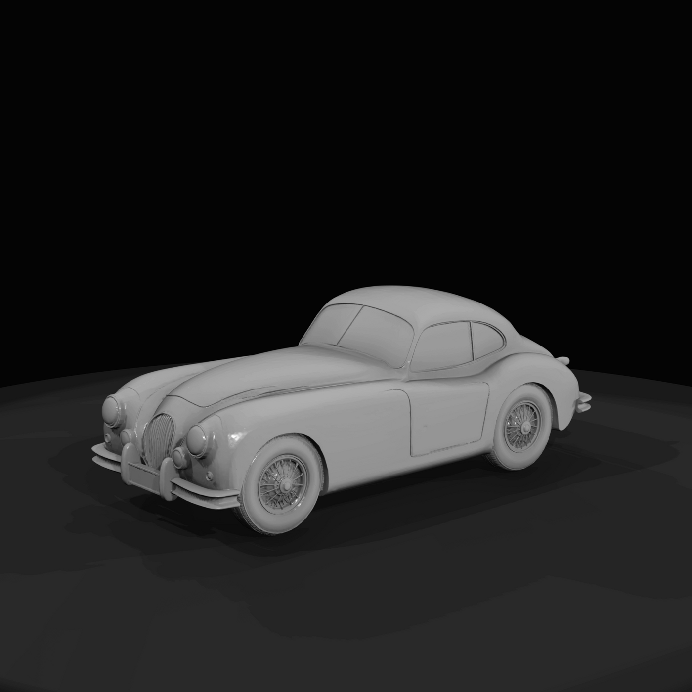 Jaguar XK 140 Fixed Head Coupe - 1954 (estimated)