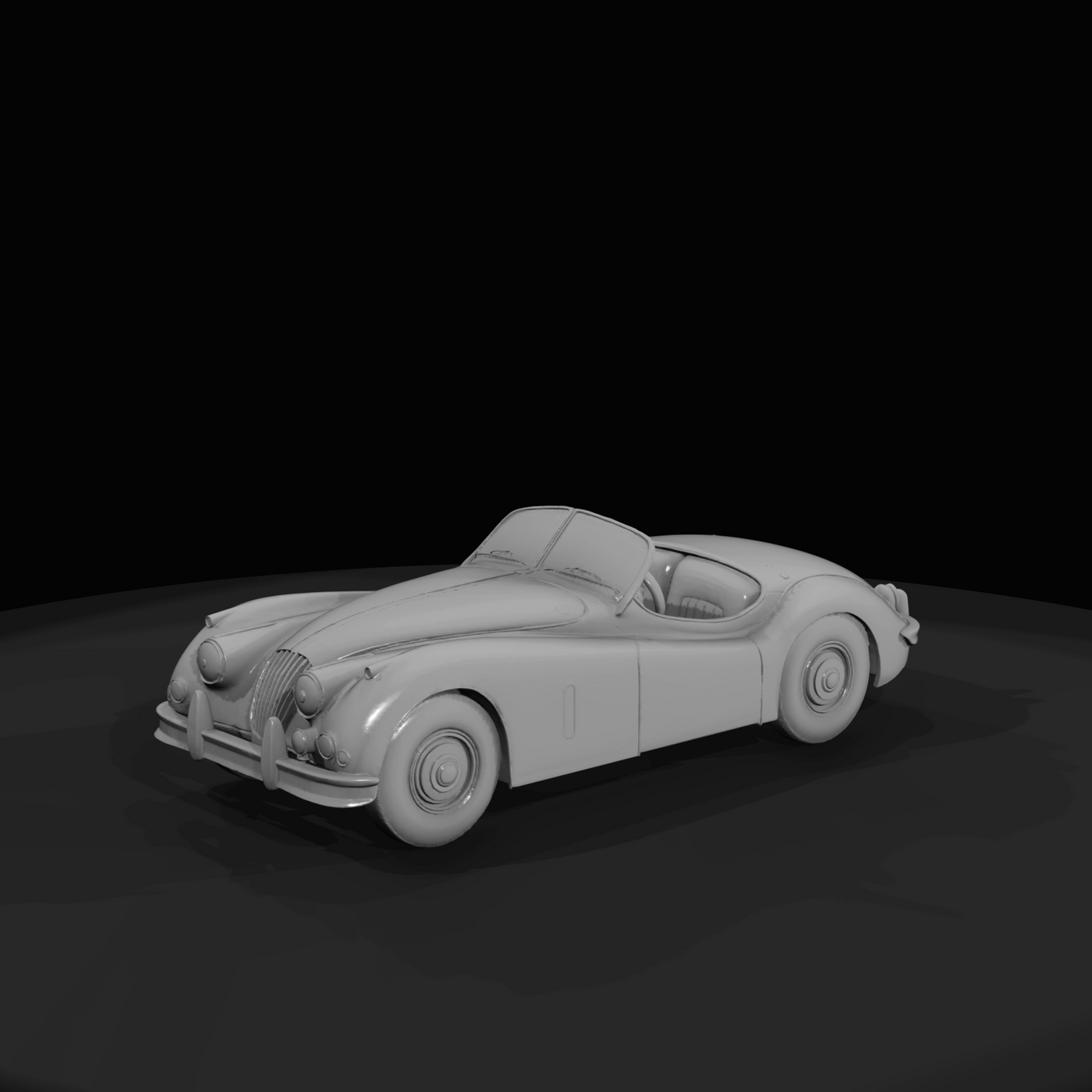 Jaguar XK 140 Roadster - 1954 (estimated)