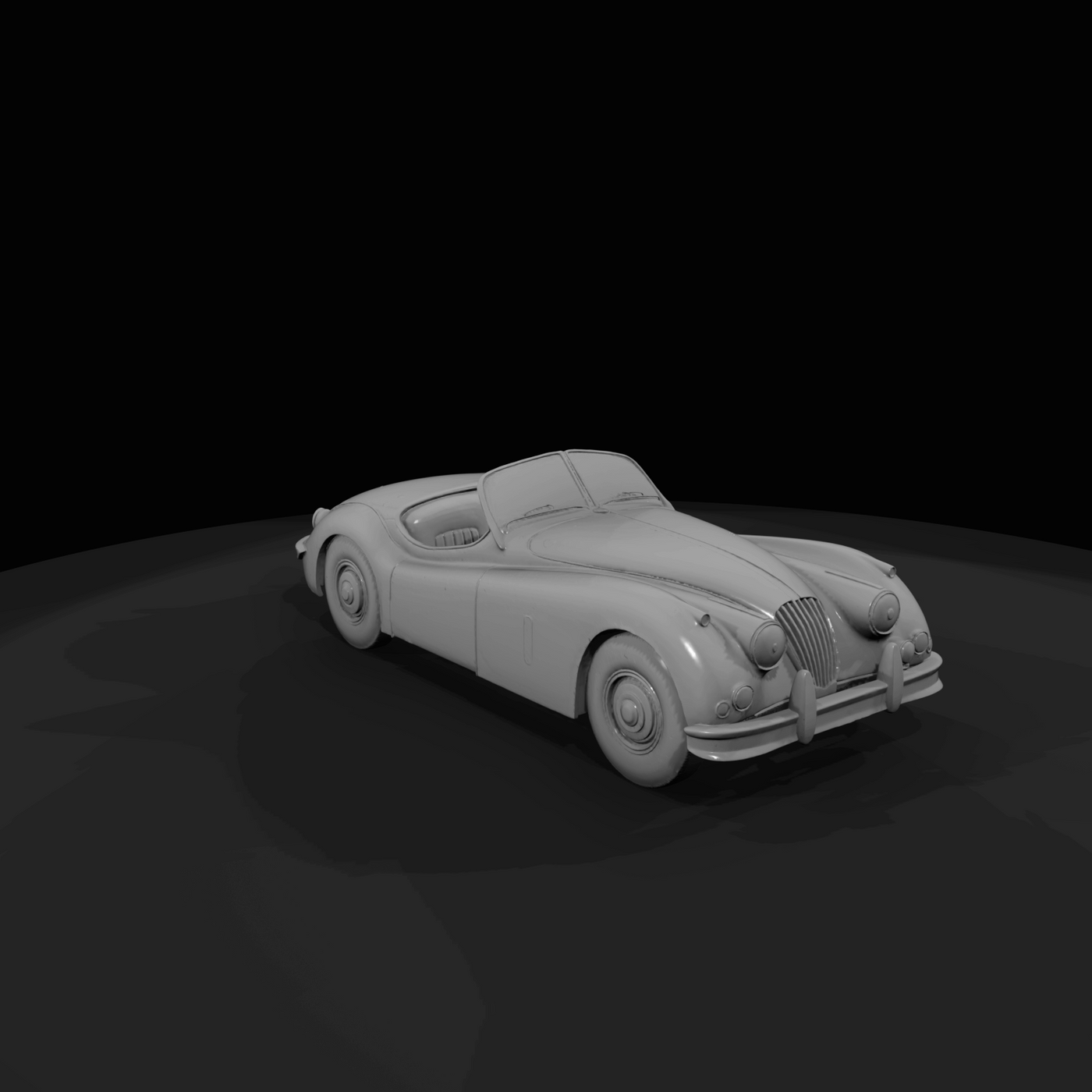 Jaguar XK 140 Roadster - 1954 (estimated)