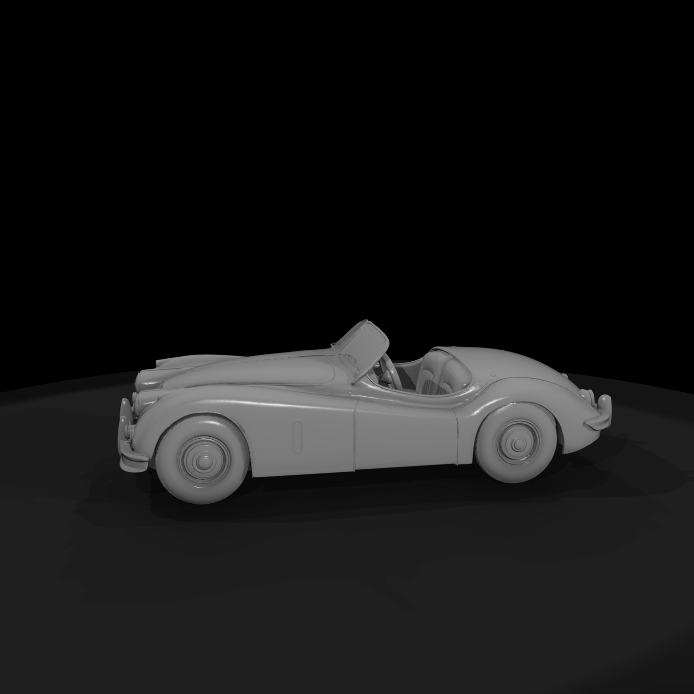 Jaguar XK 140 Roadster Hqinterior - 1954