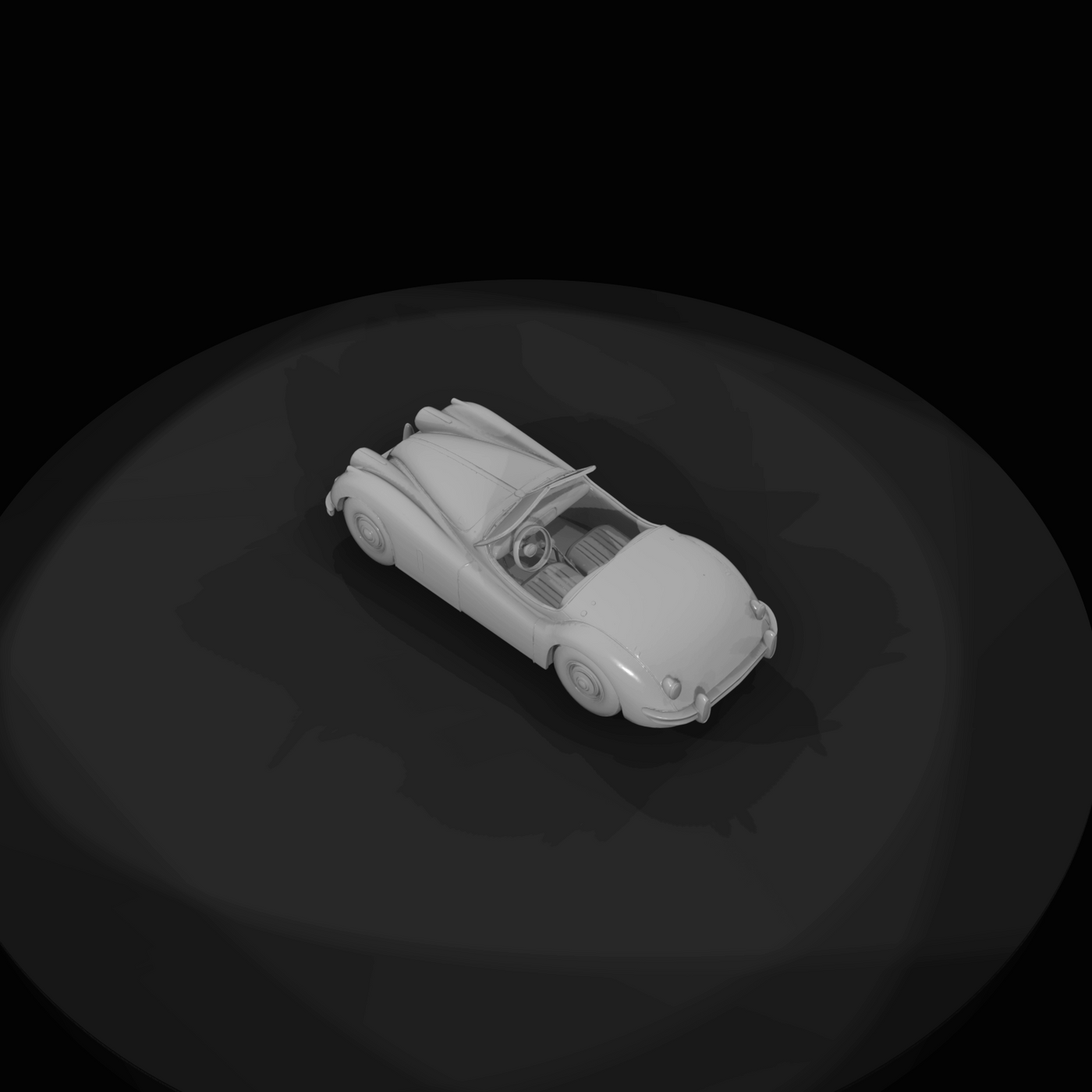 Jaguar XK 140 Roadster - 1954 (estimated)