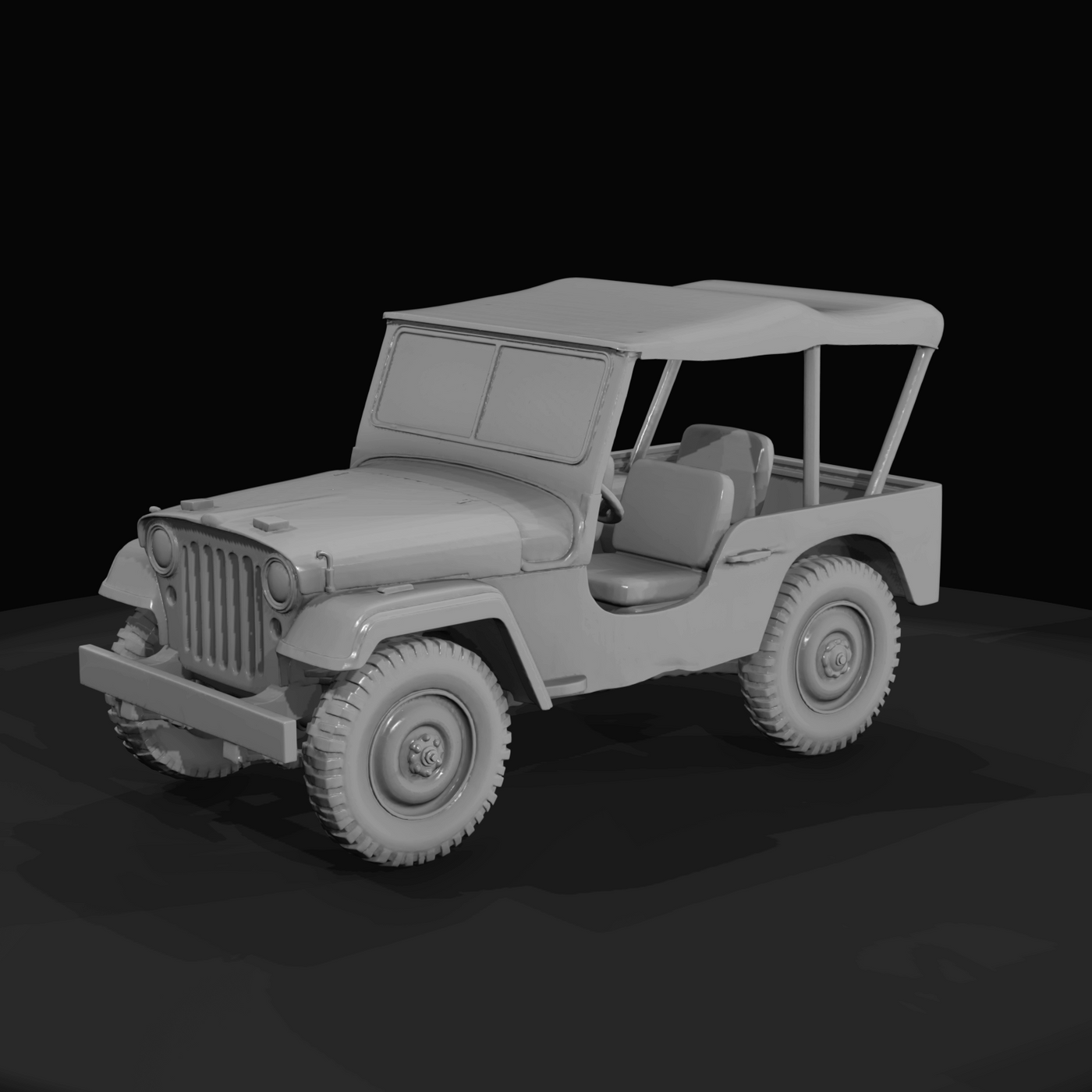 Jeep CJ - 1954 (estimated)