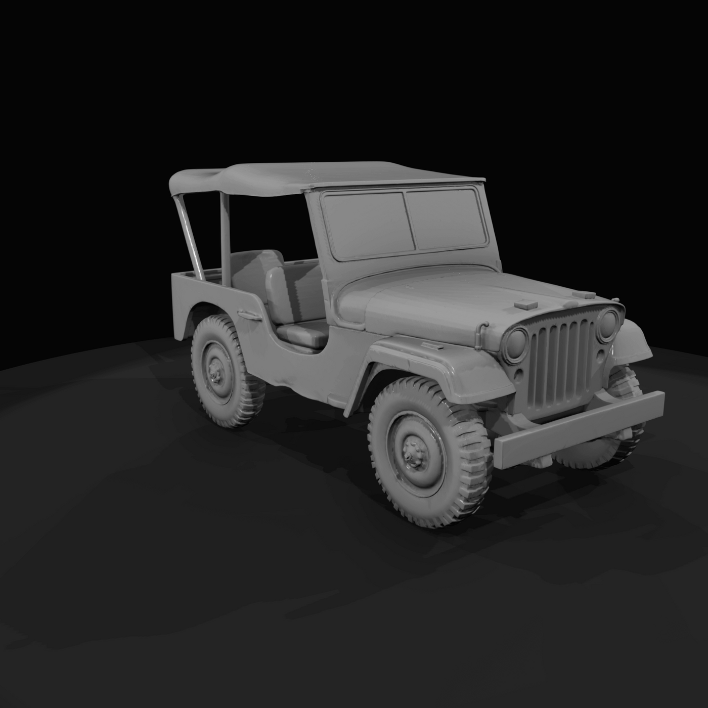 Jeep CJ - 1954 (estimated)
