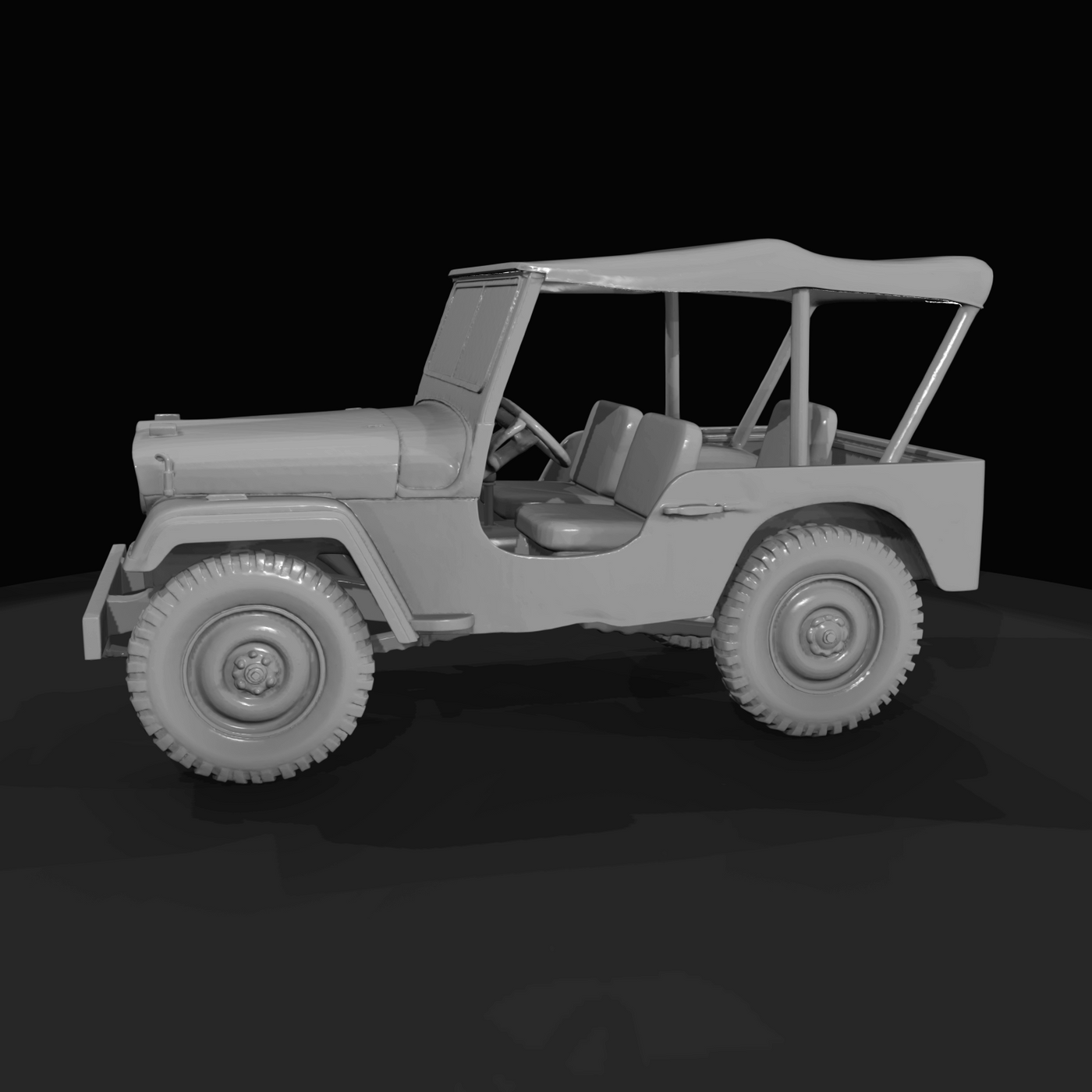 Jeep CJ - 1954 (estimated)