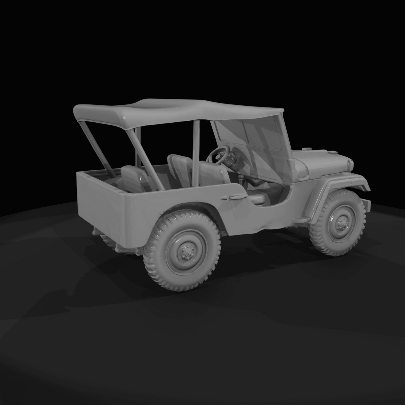 Jeep CJ - 1954 (estimated)