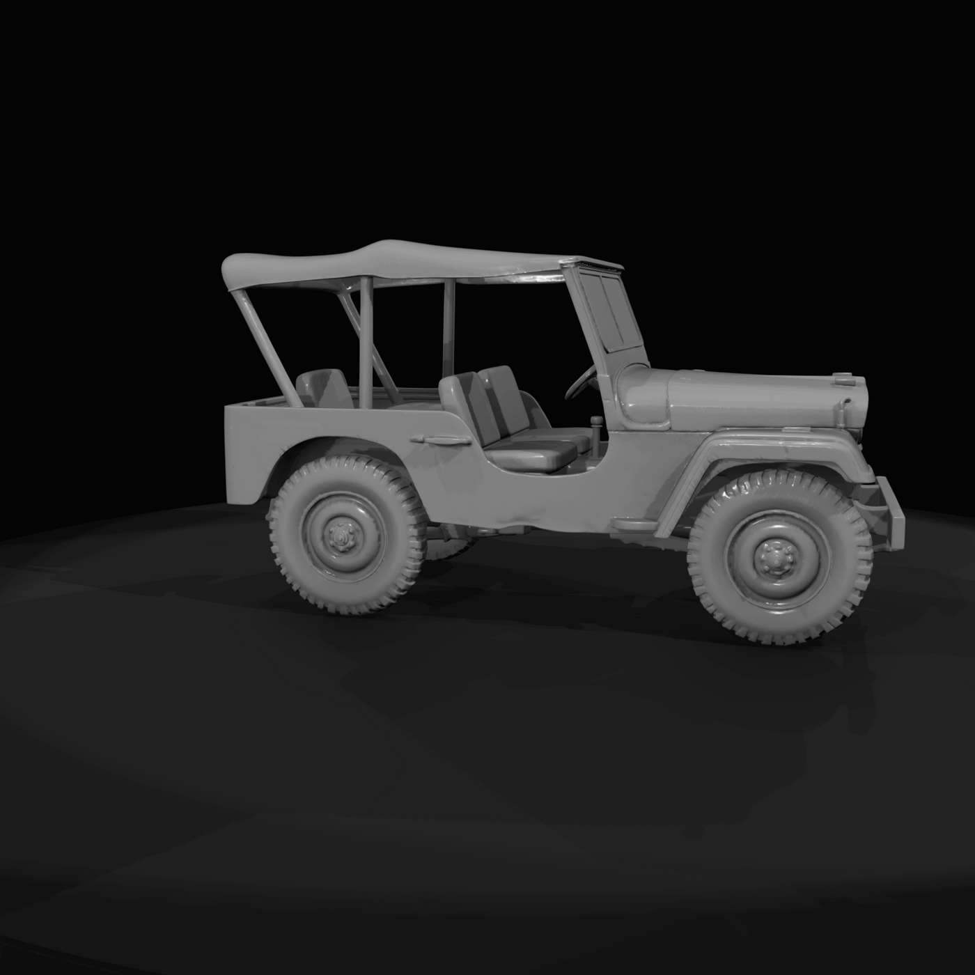 Jeep CJ - 1954 (estimated)
