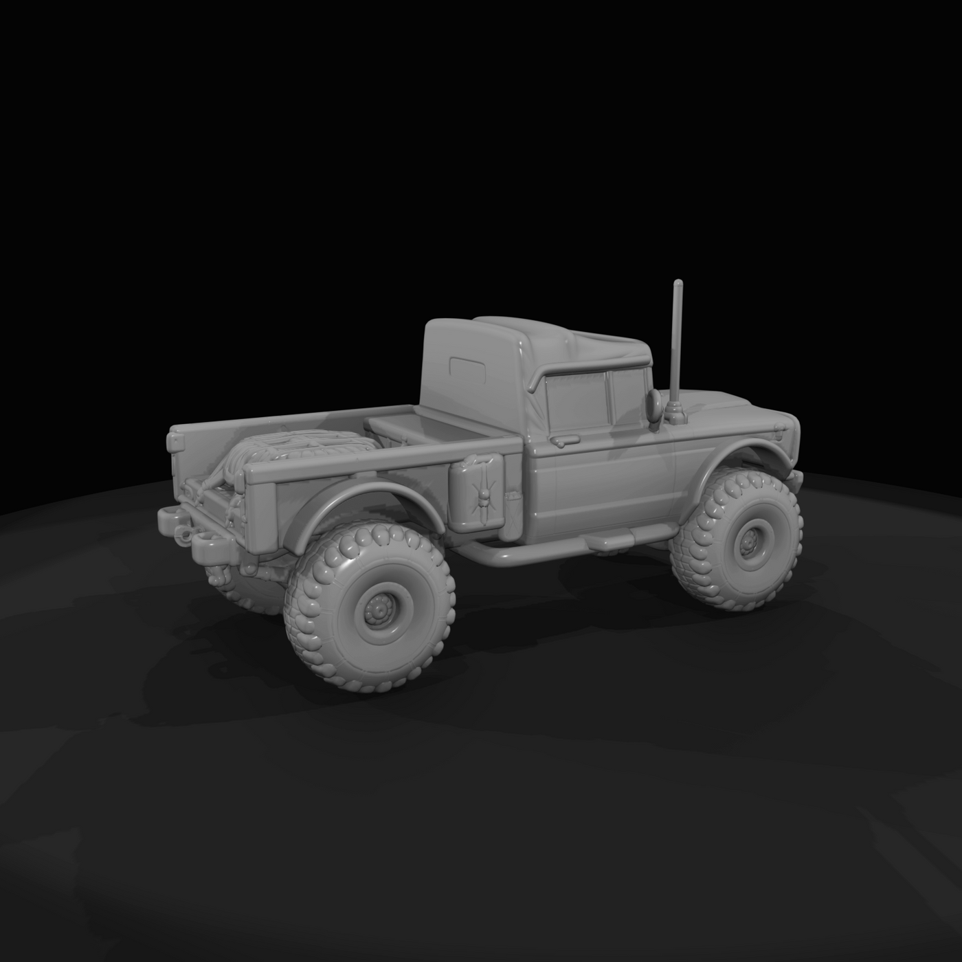 Jeep Kaiser M715 Olive Drab Ogre - 1967 (estimated)