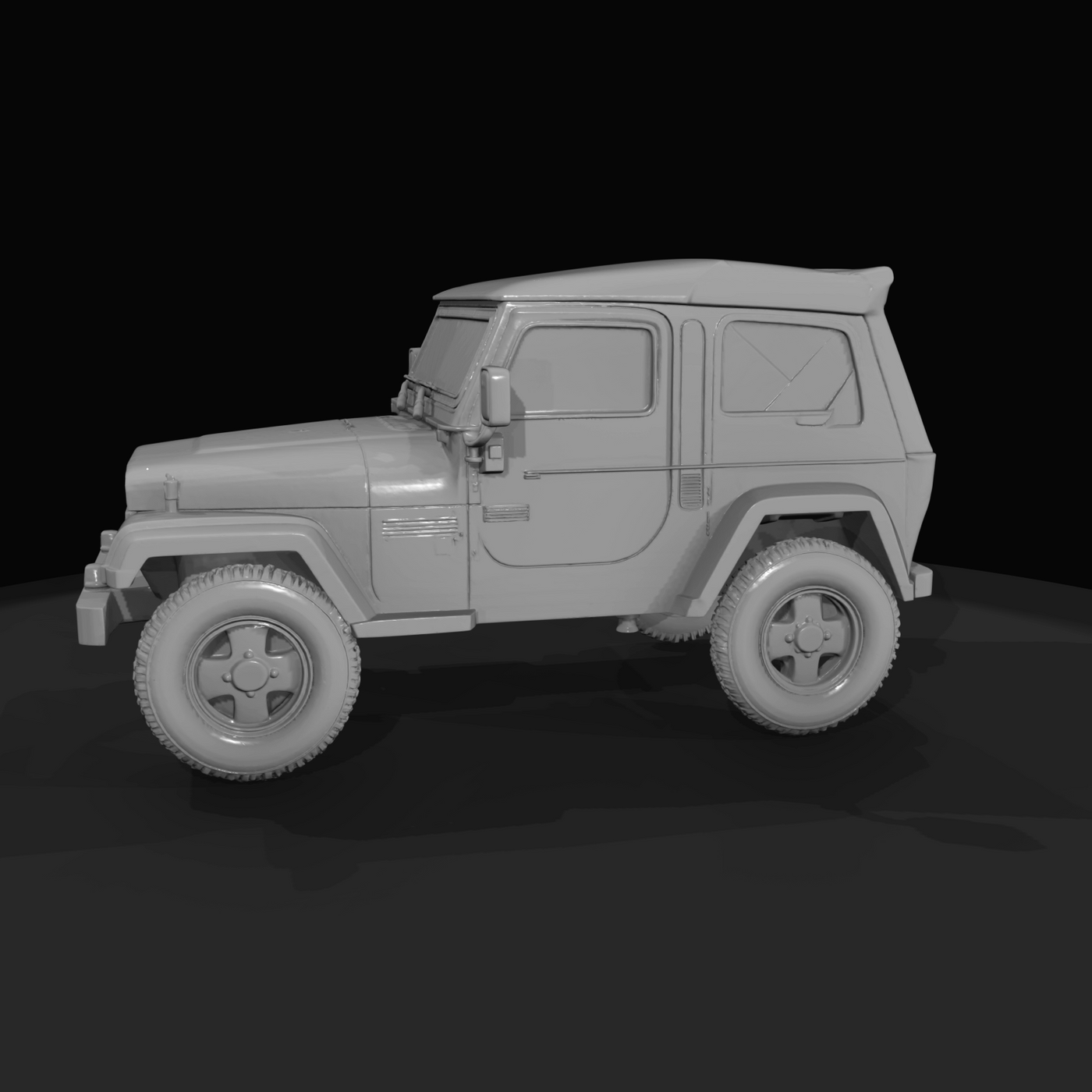 Jeep Wranger 1987 L3880 W1700