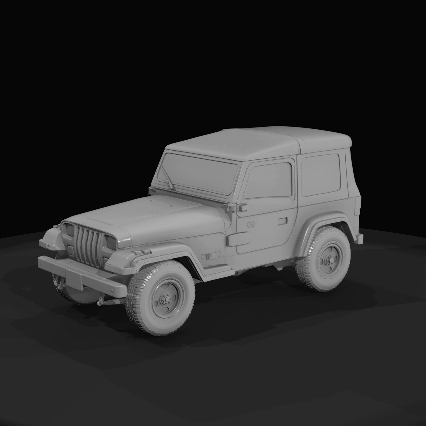 Jeep Wrangler Mk1 YJ - 1987 (estimated)