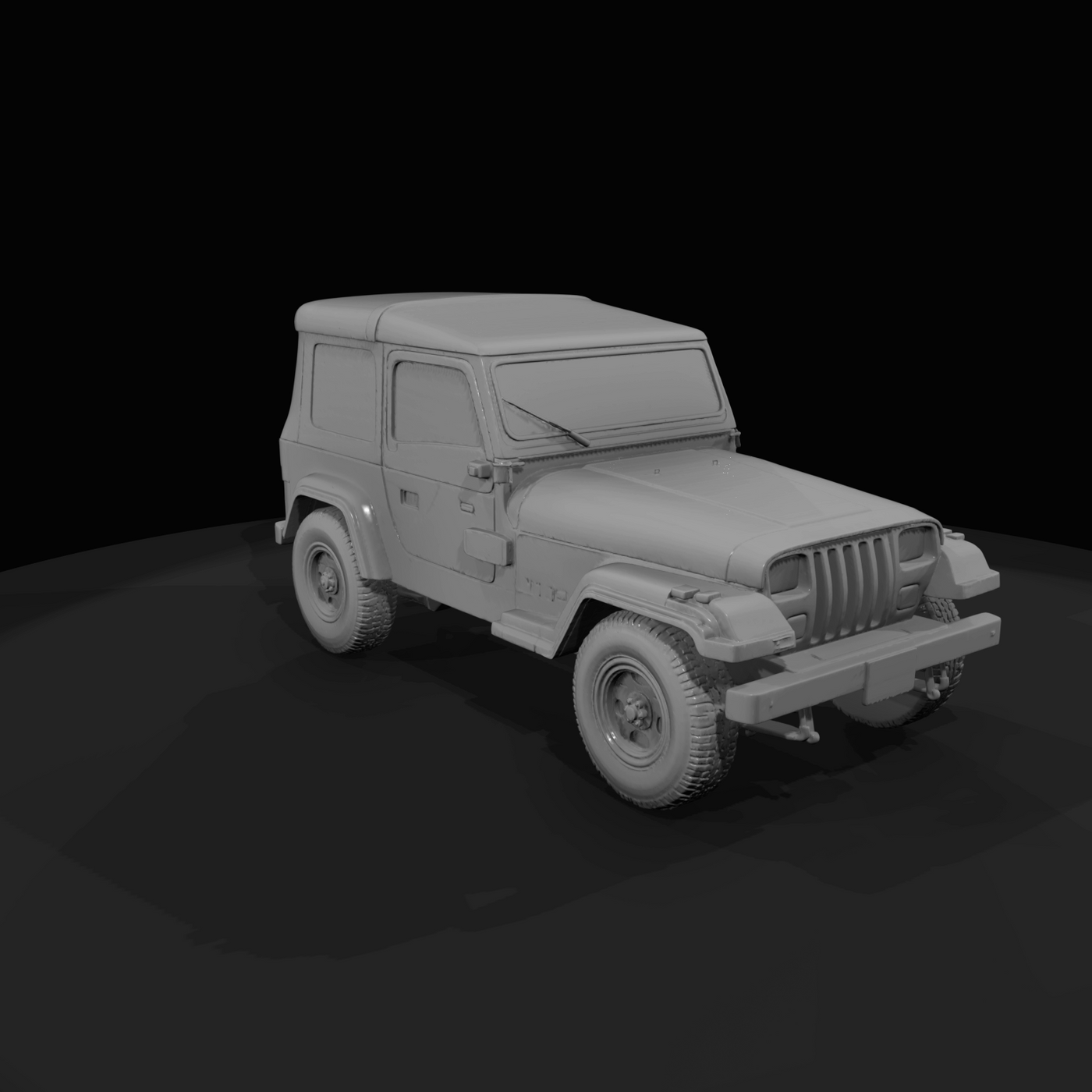 Jeep Wrangler Mk1 YJ - 1987 (estimated)
