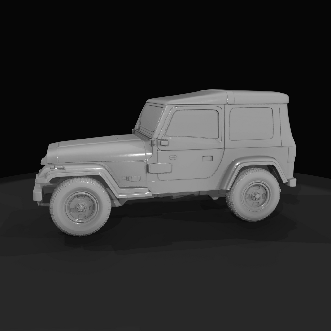 Jeep Wrangler Mk1 YJ - 1987 (estimated)