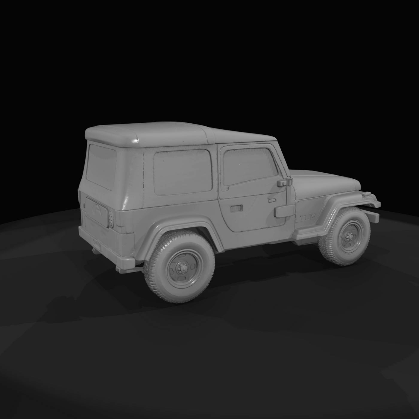 Jeep Wrangler Mk1 YJ - 1987 (estimated)