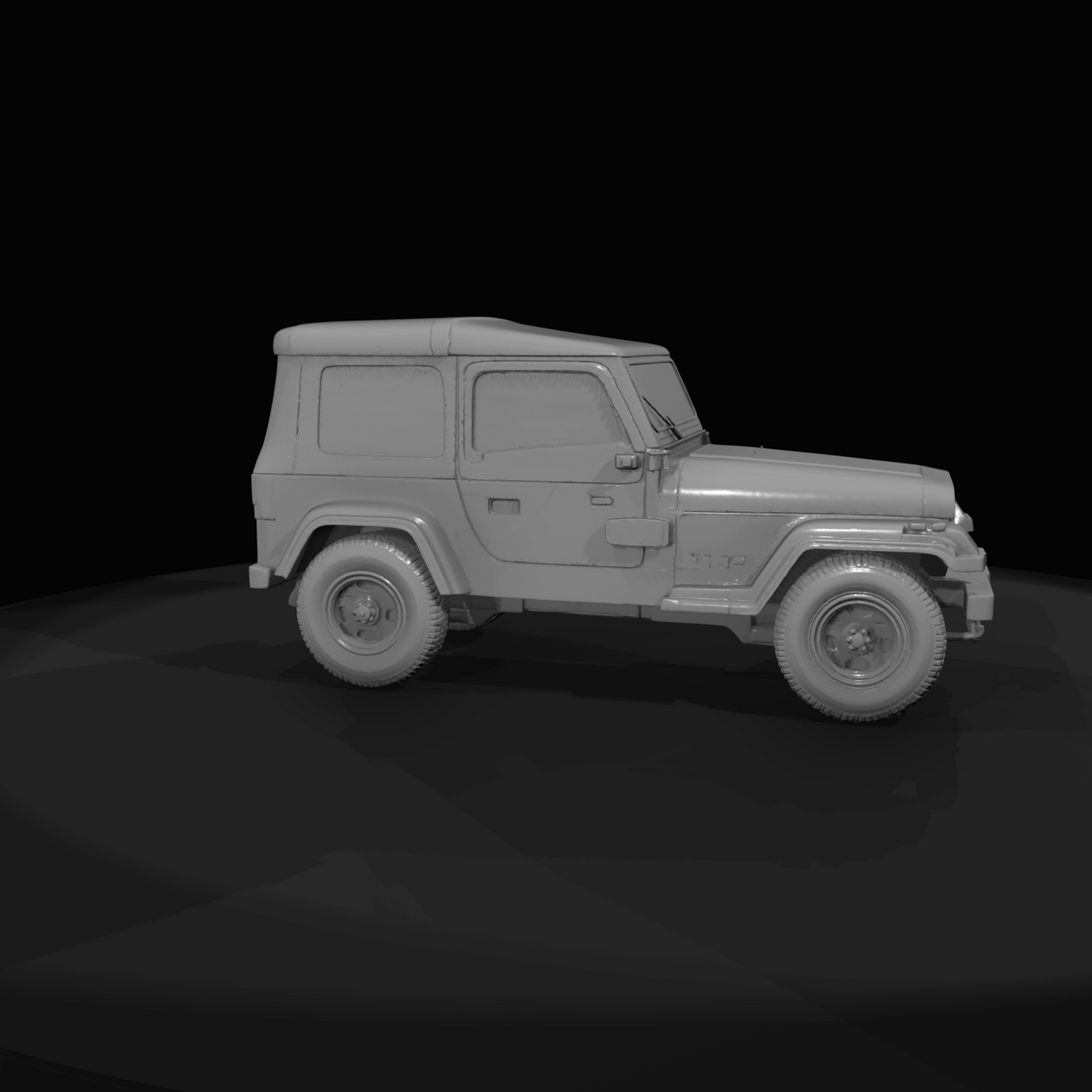 Jeep Wrangler Mk1 YJ - 1987 (estimated)