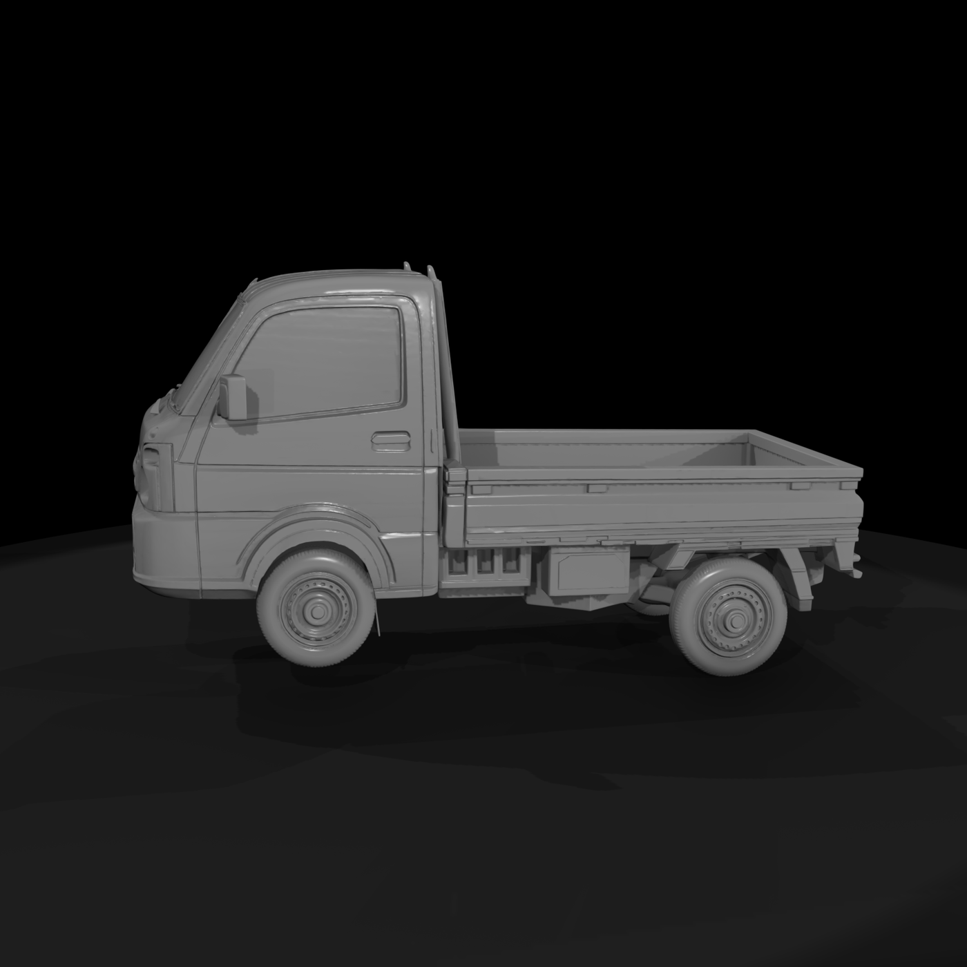 Kei Mini Pickup Truck — Diorama Vehicle