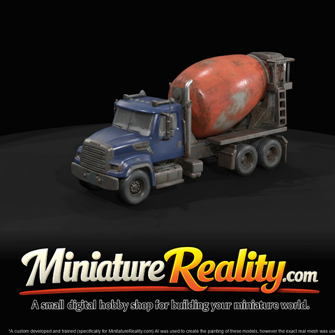 Kenworth Cement mixer v1