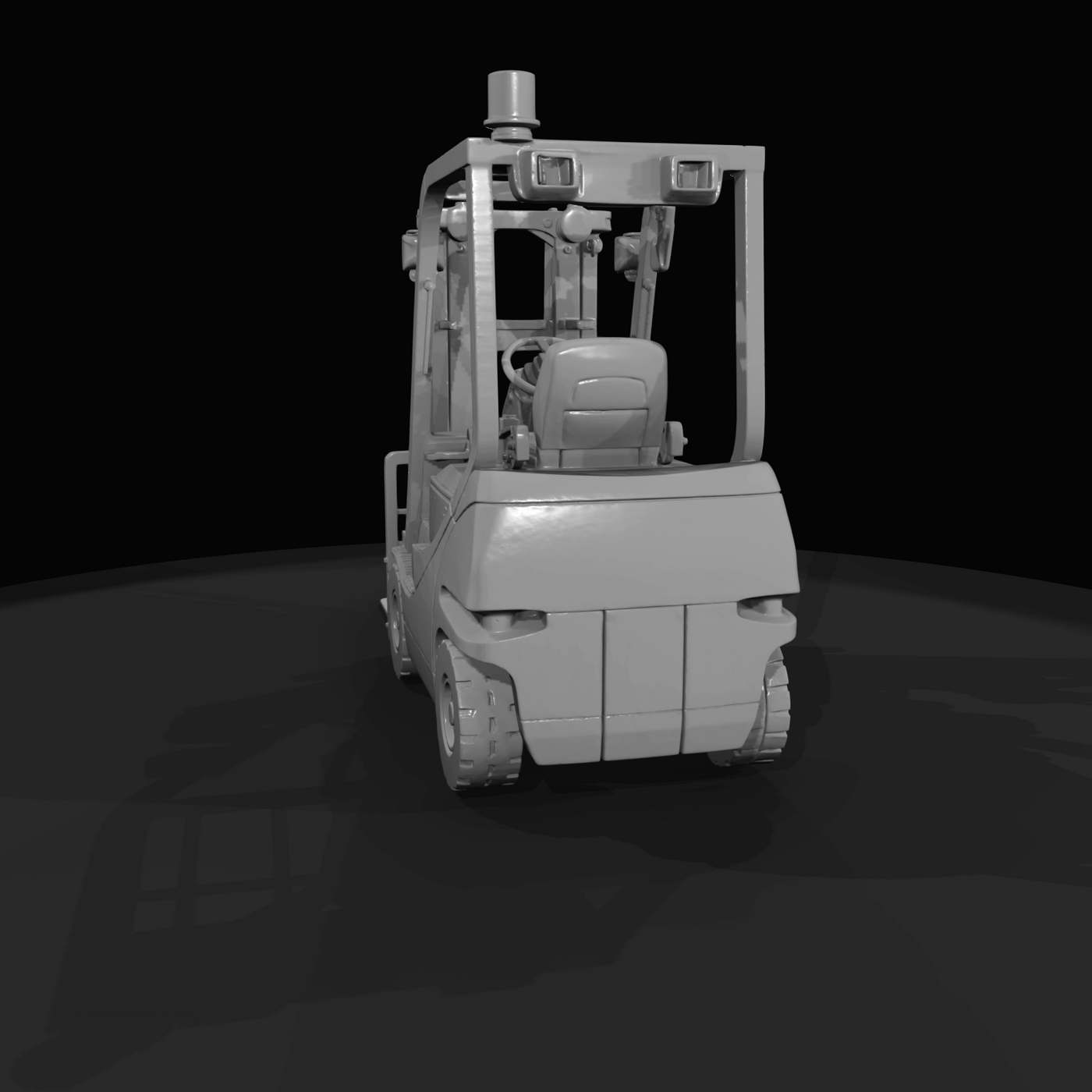 Komatsu AE50 Electric Forklift (estimated)