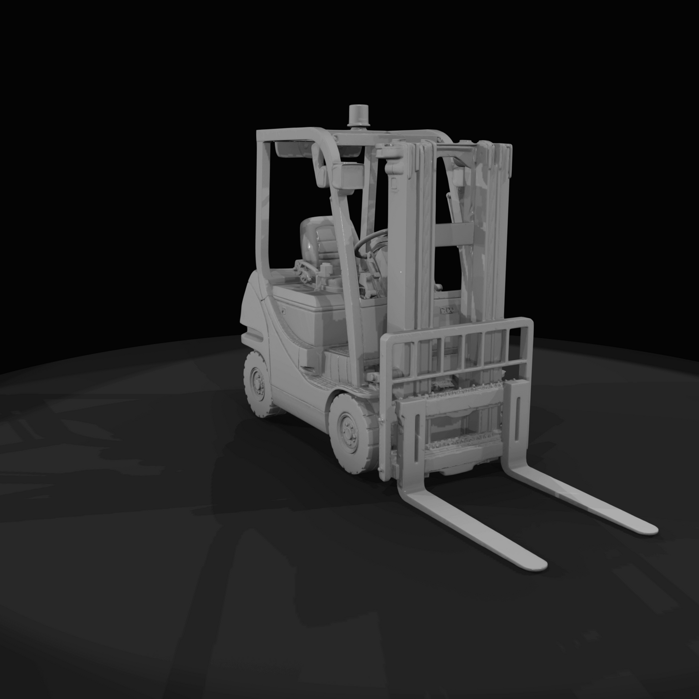 Komatsu AE50 Electric Forklift (estimated)