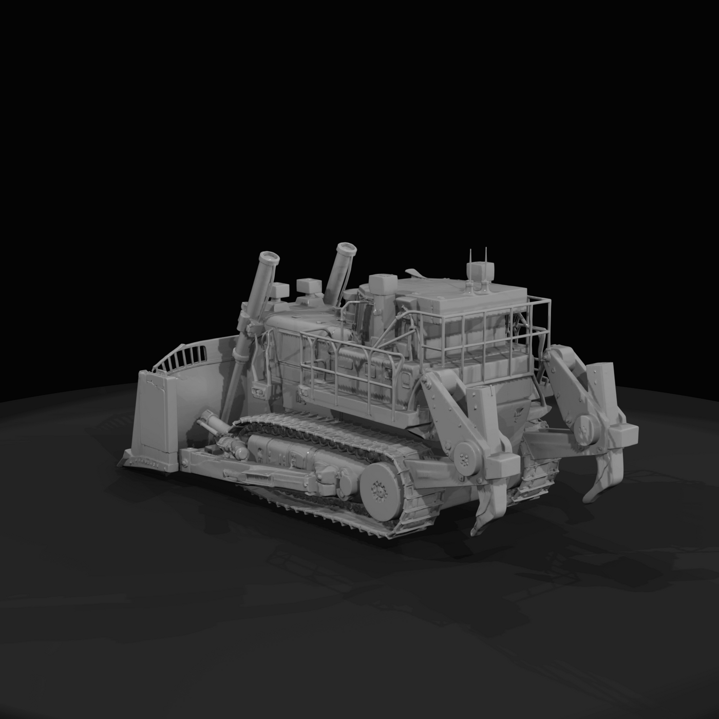 Komatsu D375A Bulldozer (estimated)