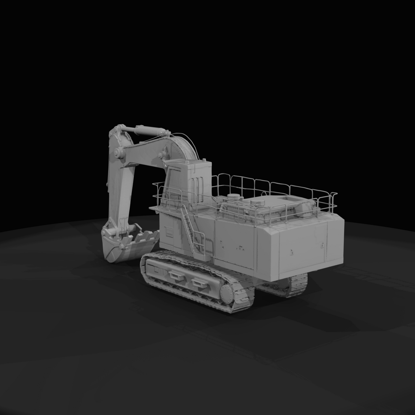 Komatsu PC1800 (estimated)