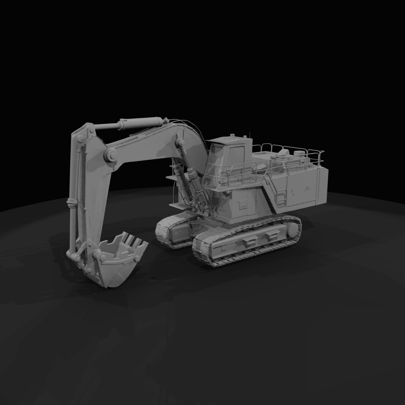 Komatsu PC1800 (estimated)