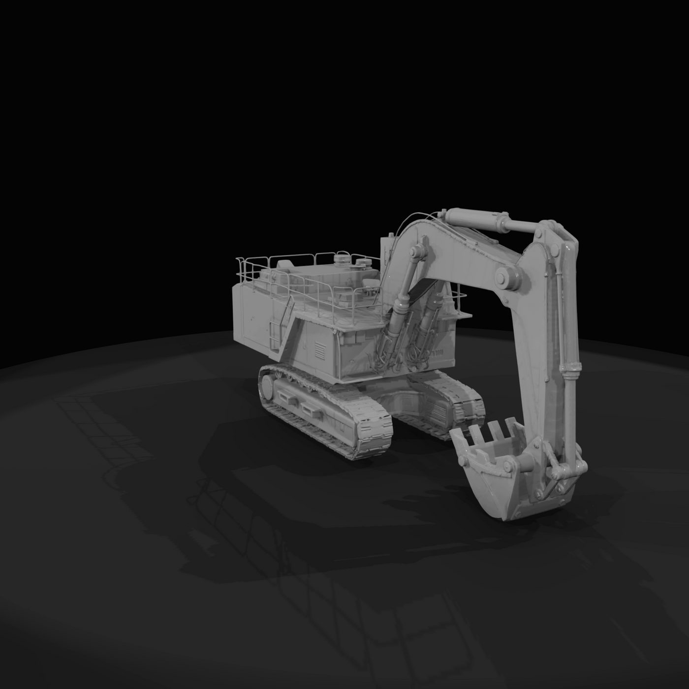 Komatsu PC1800 (estimated)