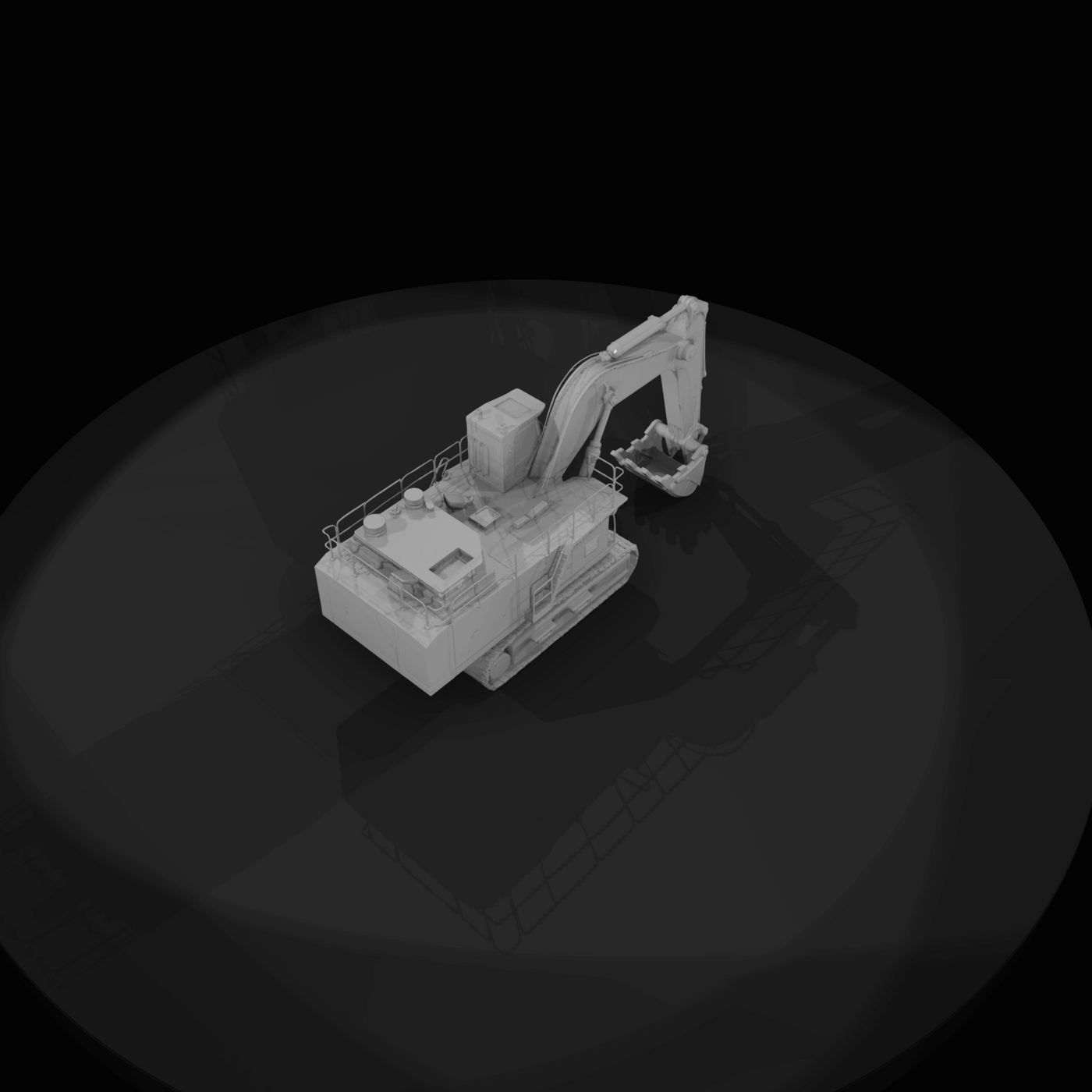Komatsu PC1800 (estimated)