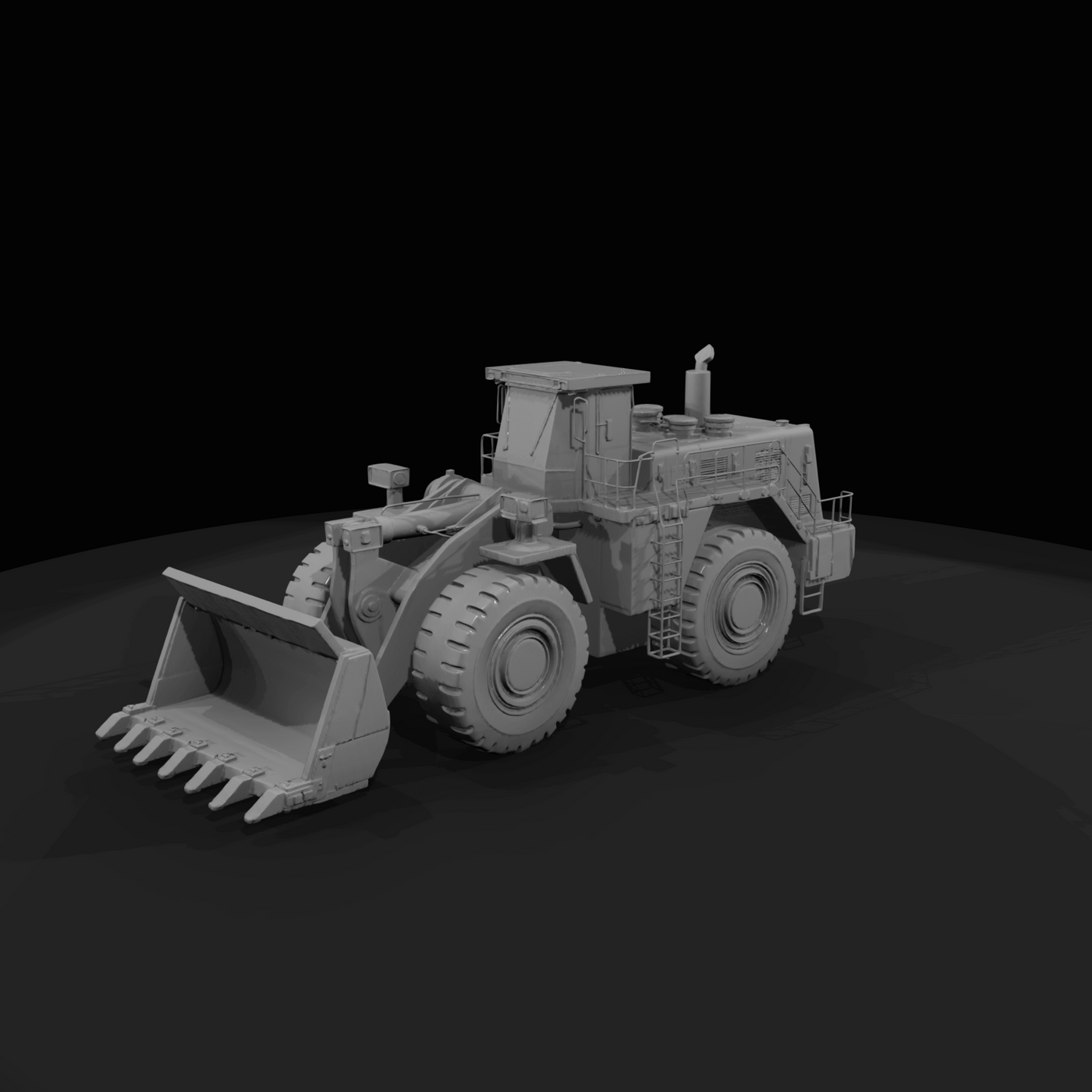 Komatsu WA1200 Wheel Loader (2000s)