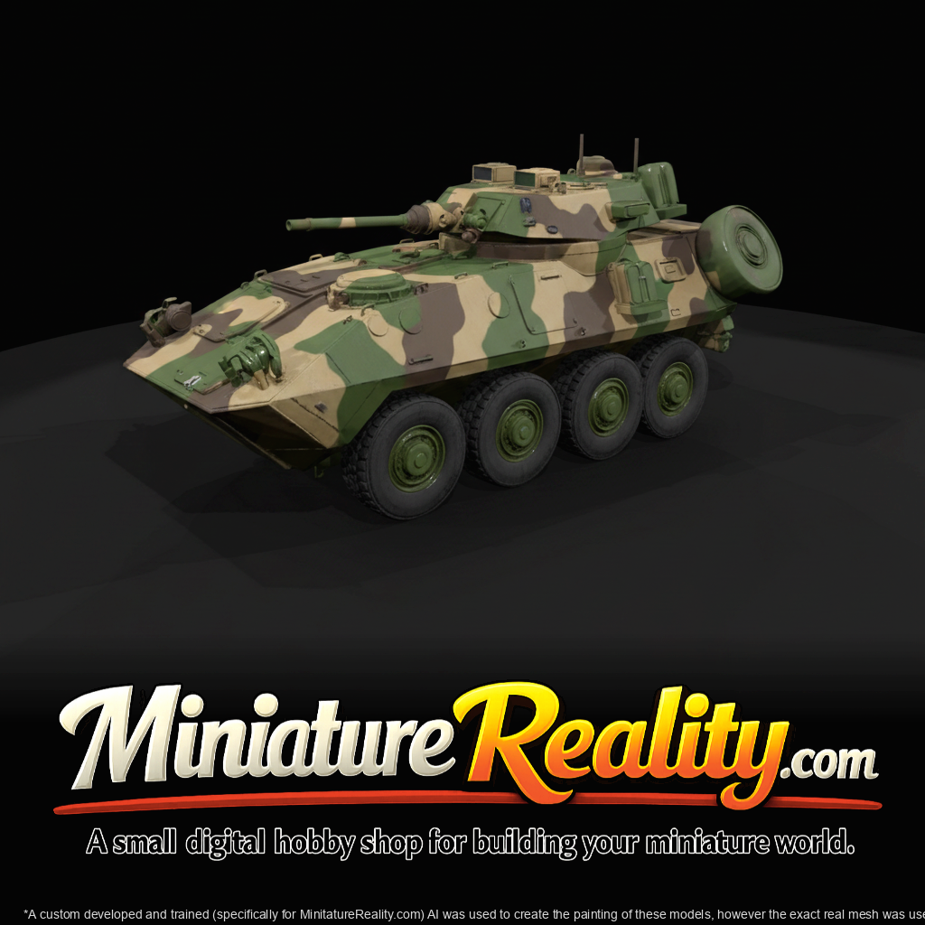 Lav Amphibious Armored Reconnaissance Vehicle (estimated)