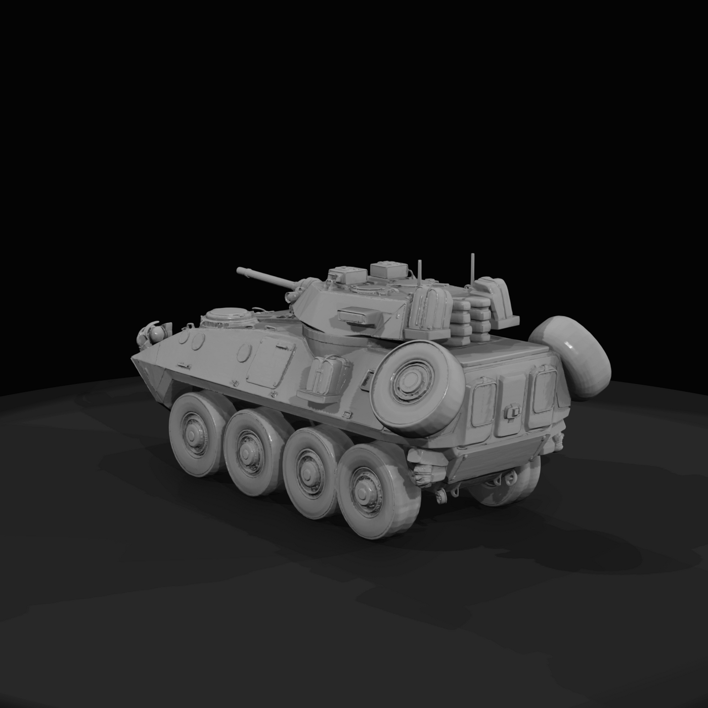 Lav Amphibious Armored Reconnaissance Vehicle (estimated)