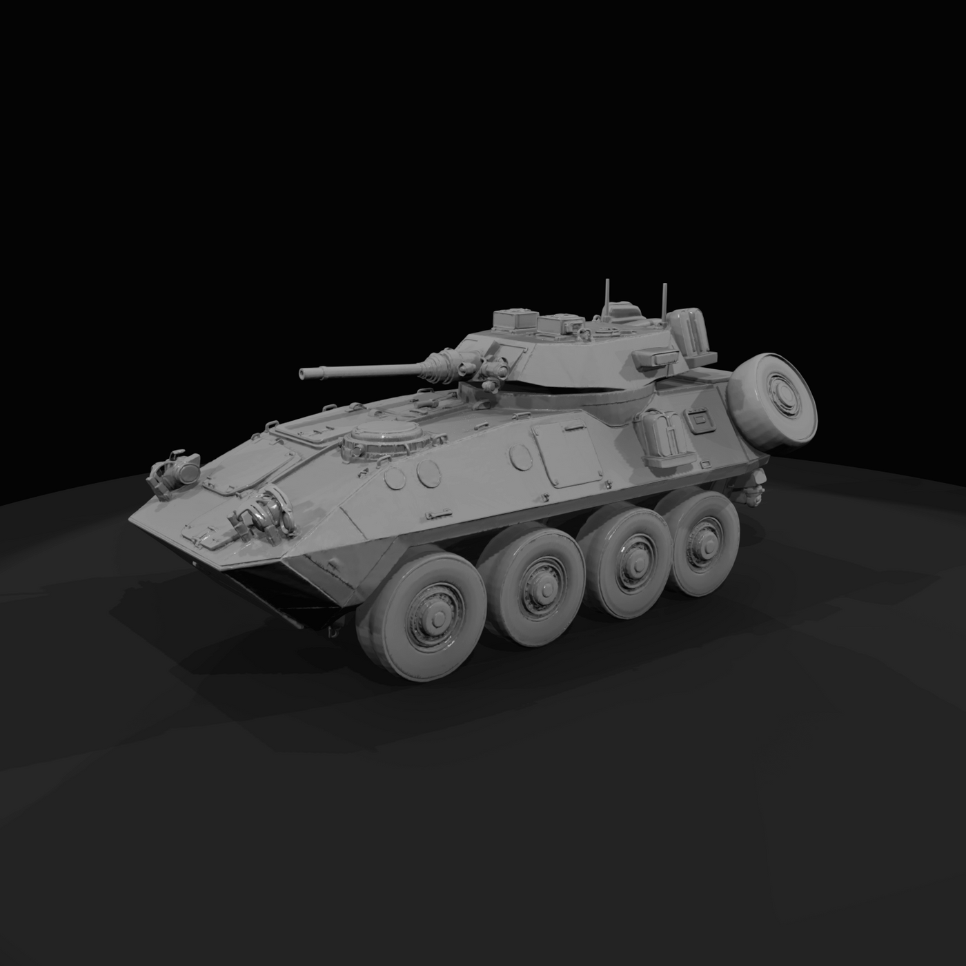 Lav Amphibious Armored Reconnaissance Vehicle (estimated)