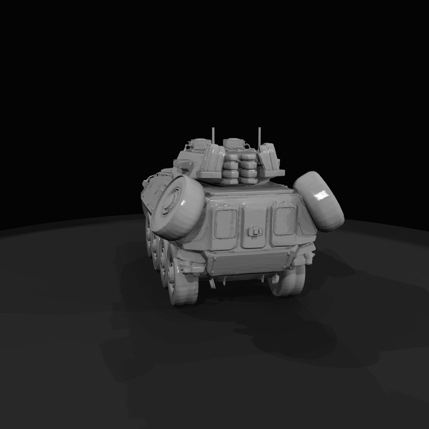 Lav Amphibious Armored Reconnaissance Vehicle (estimated)