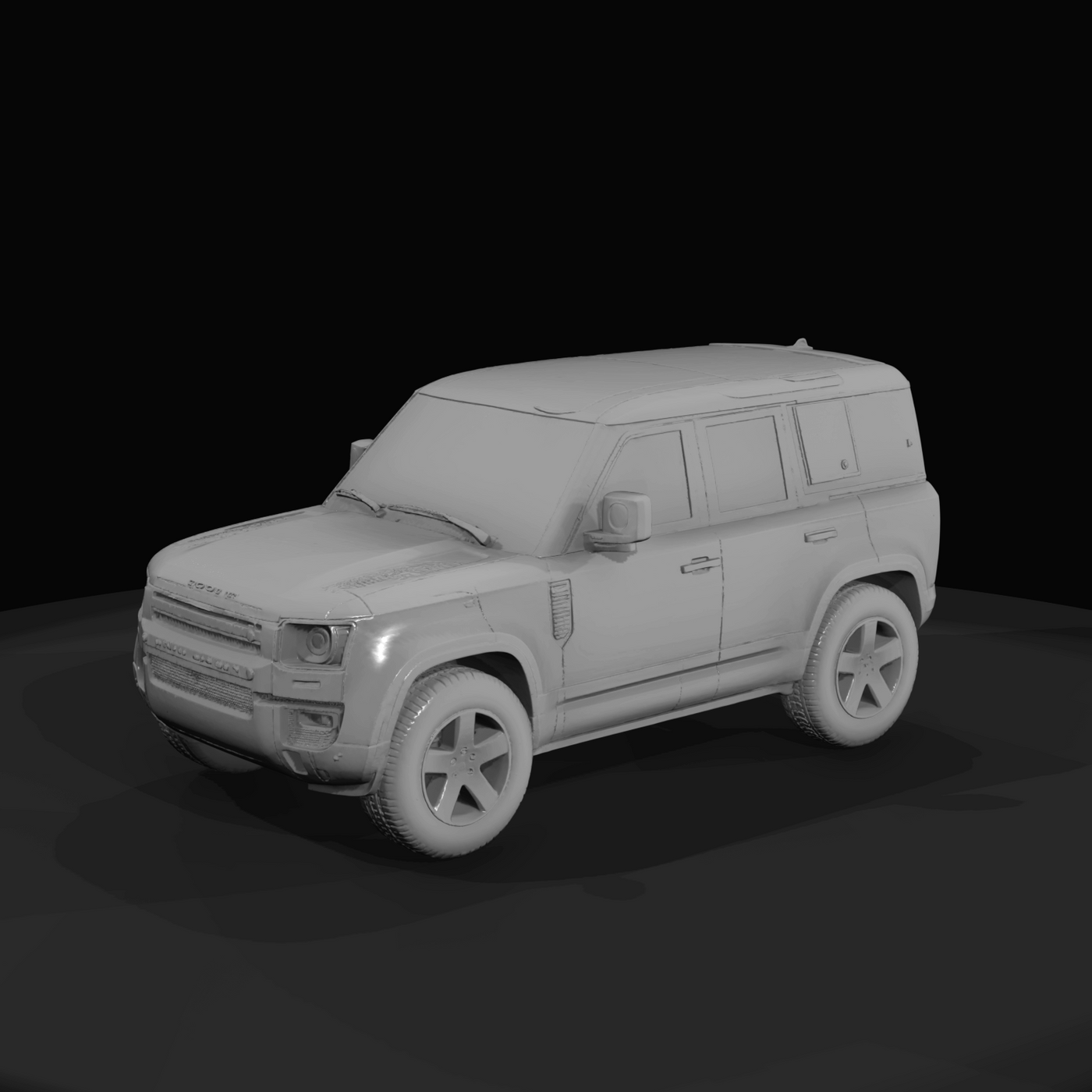 Land Rover Defender-style SUV (inspired)