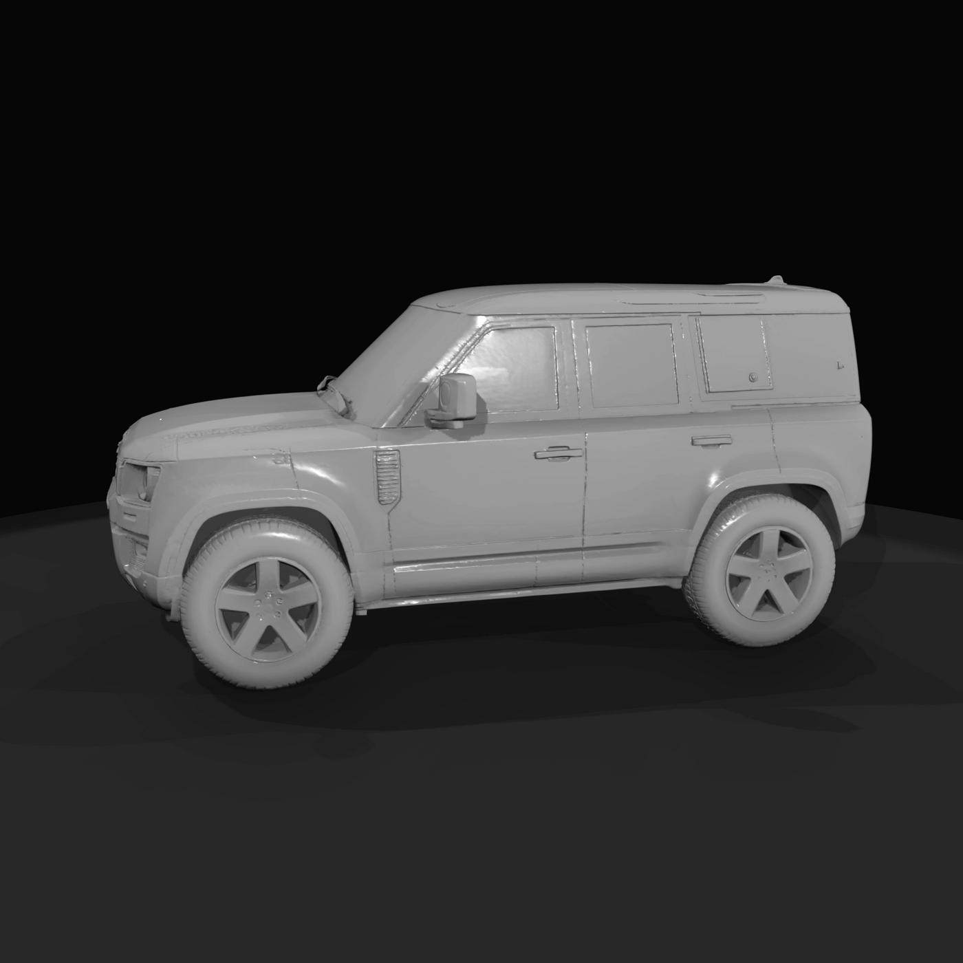Land Rover Defender-style SUV (inspired)