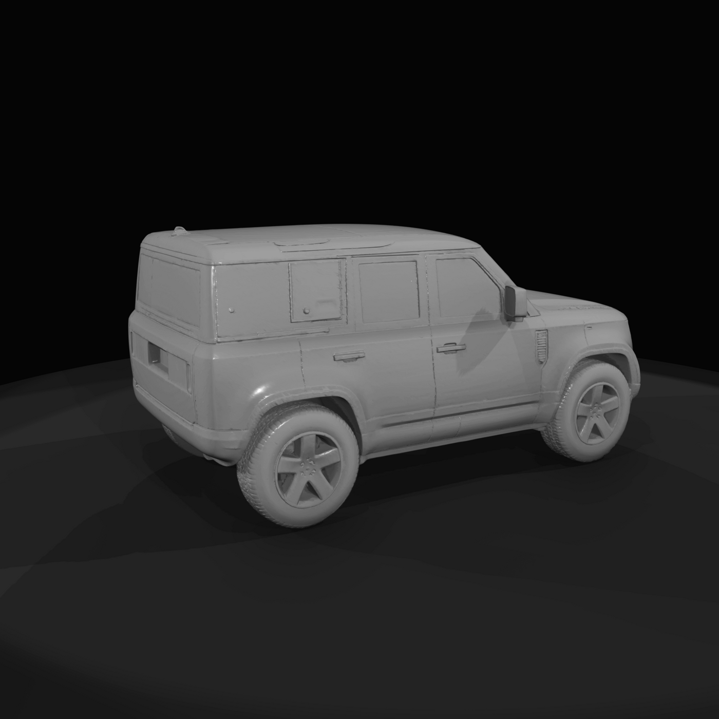 Land Rover Defender-style SUV (inspired)