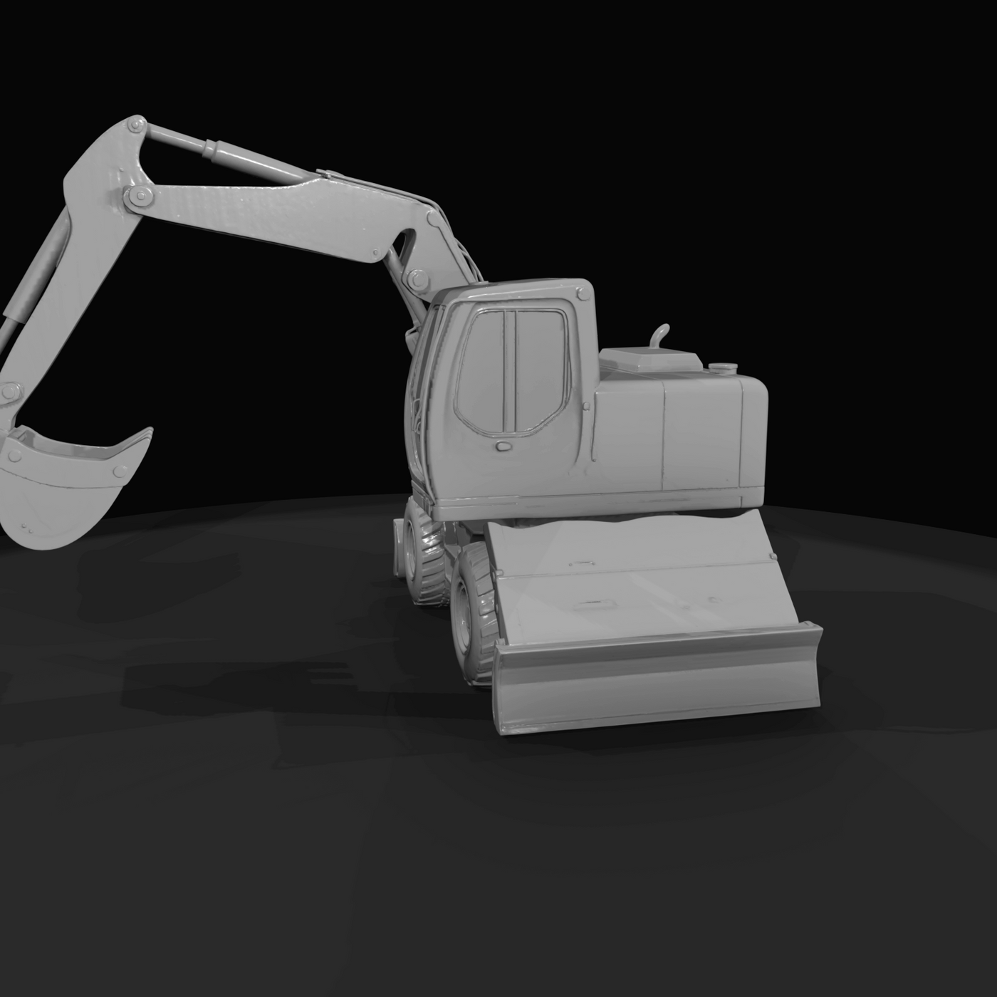 Liebherr 316 Wheeled Excavator (2000s)