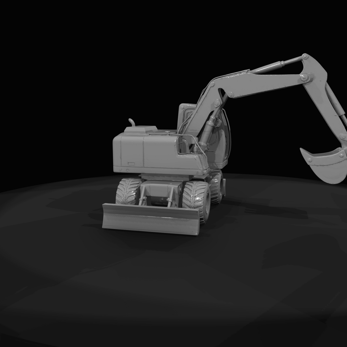 Liebherr 316 Wheeled Excavator (2000s)
