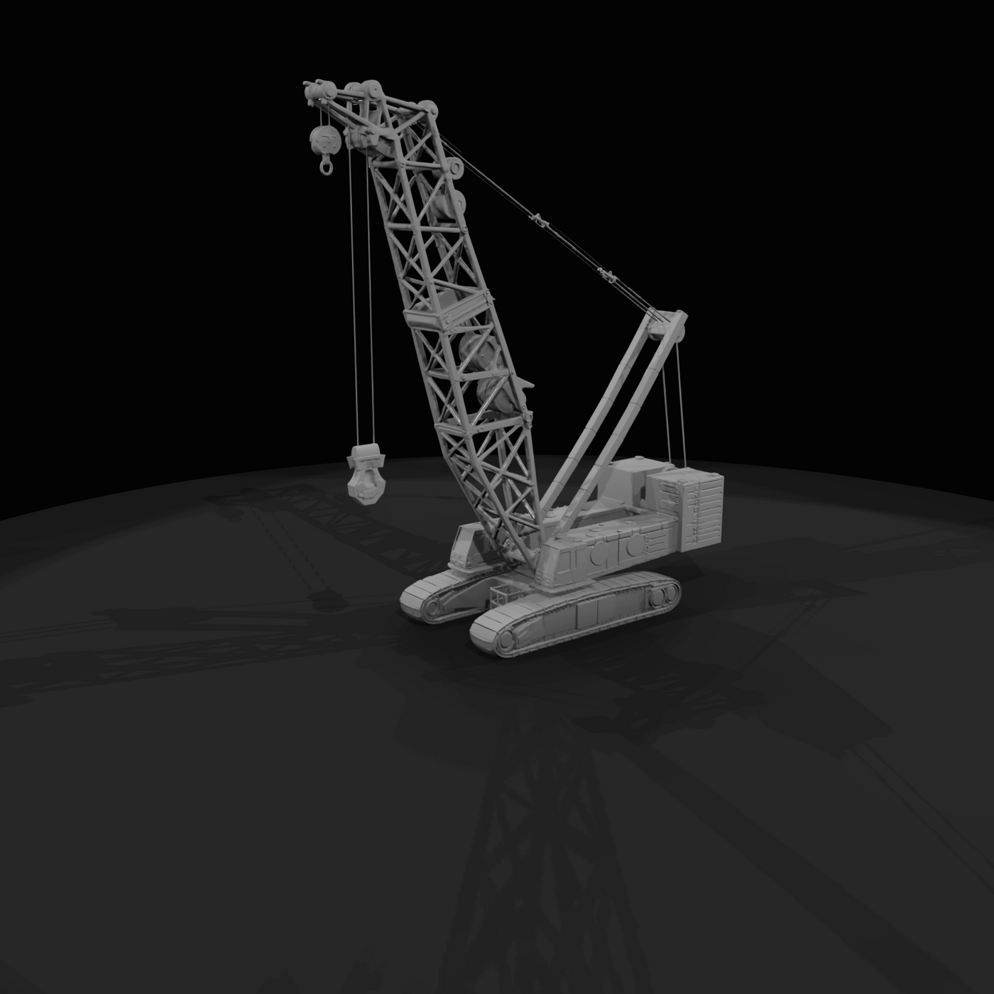 Liebherr LR 1750 Crawler Crane (estimated)