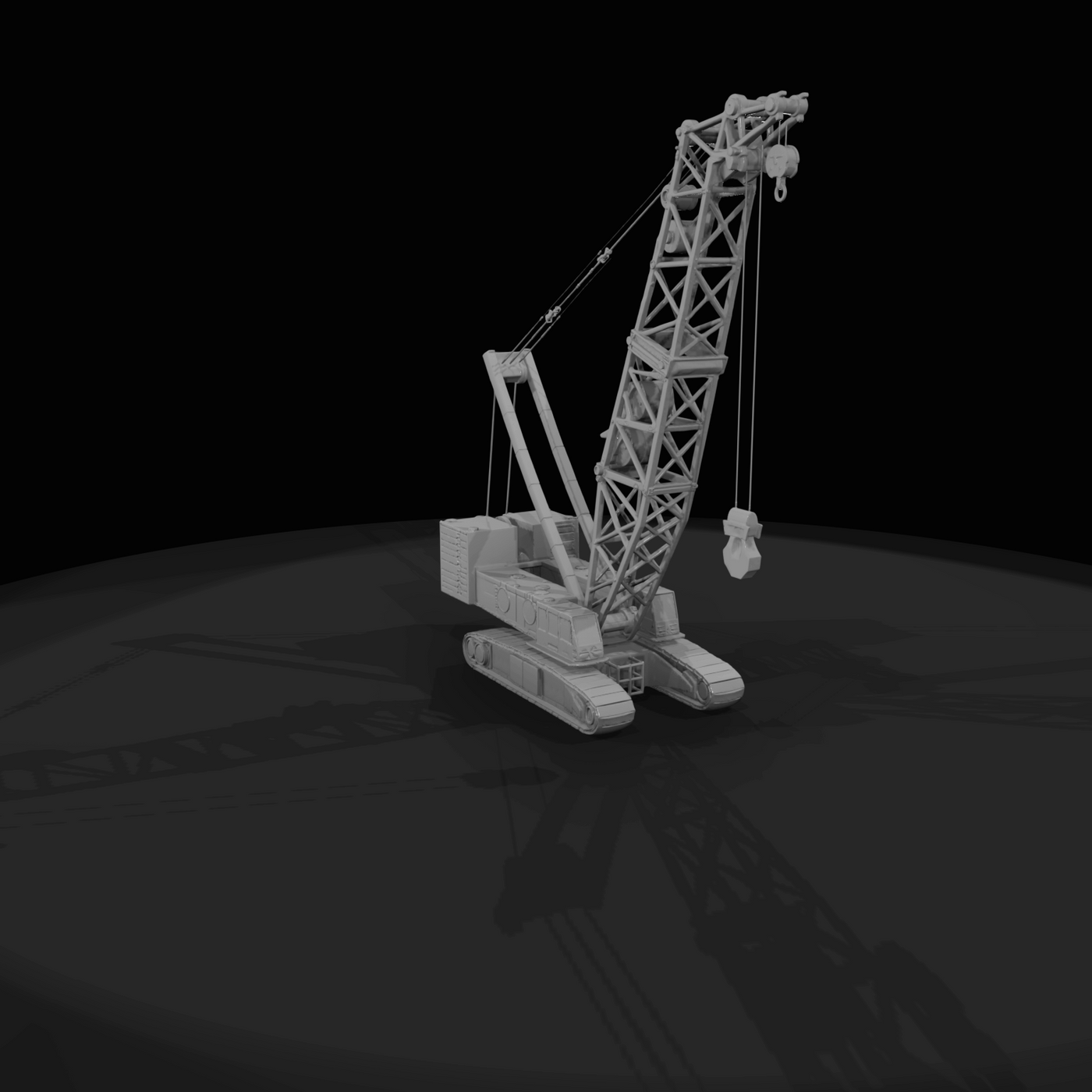 Liebherr LR 1750 Crawler Crane (estimated)