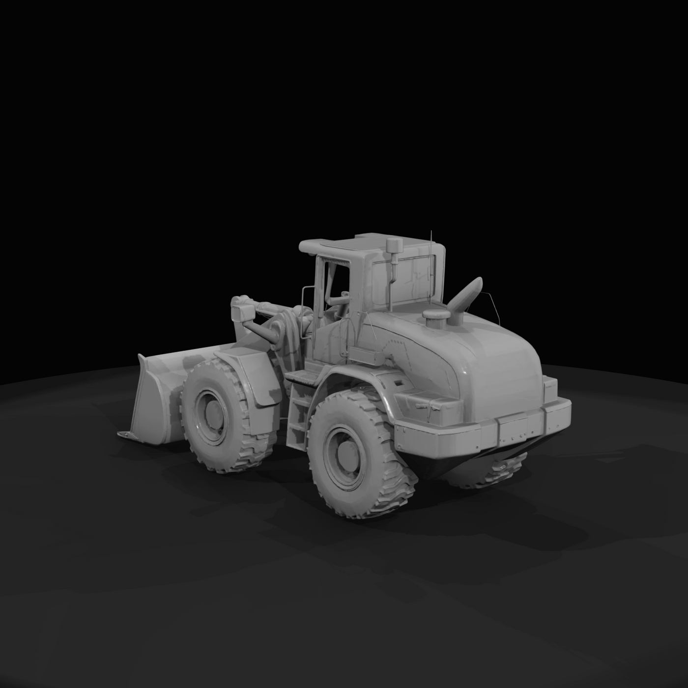 Liebherr L 542 Wheel Loader (estimated)
