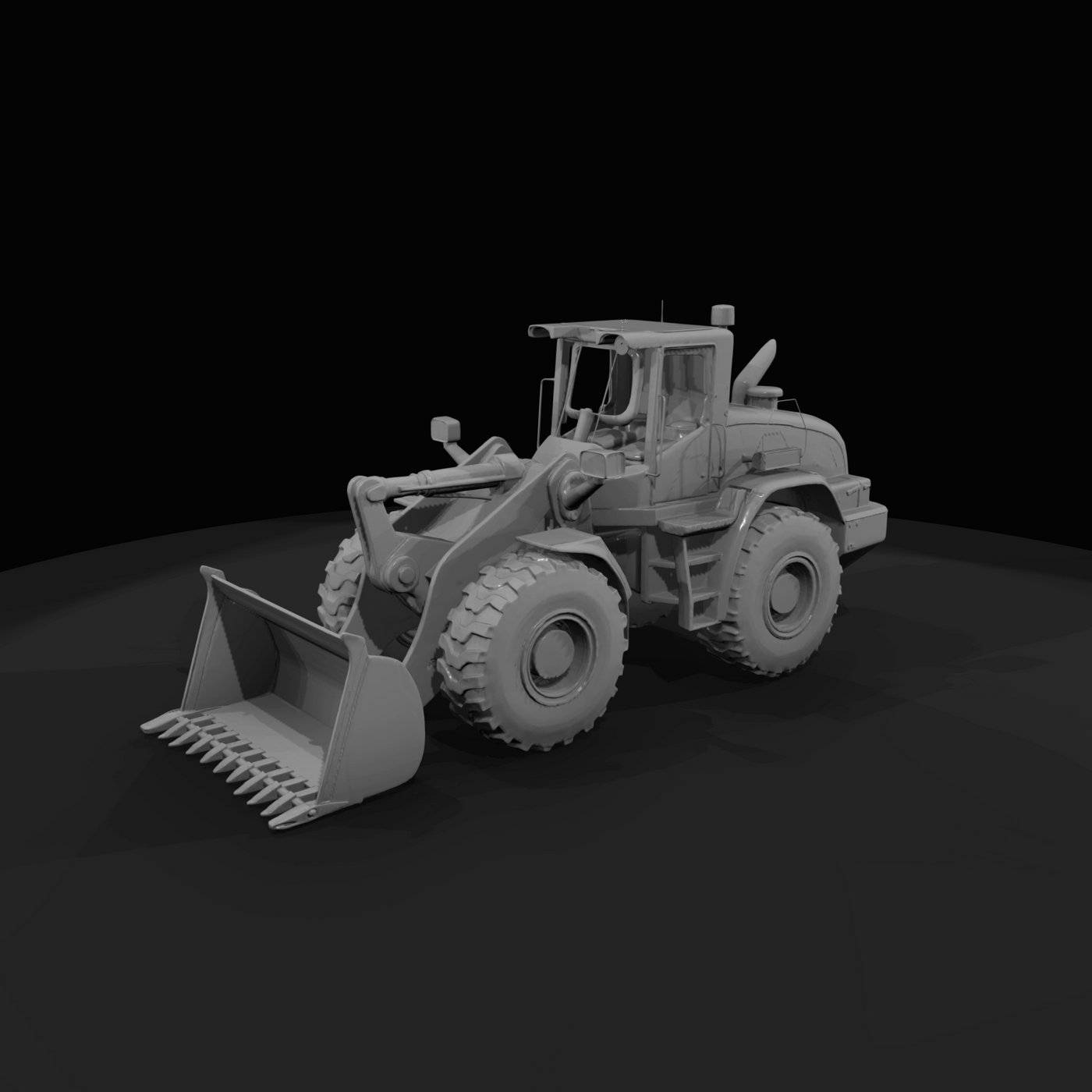 Liebherr L 542 Wheel Loader (estimated)
