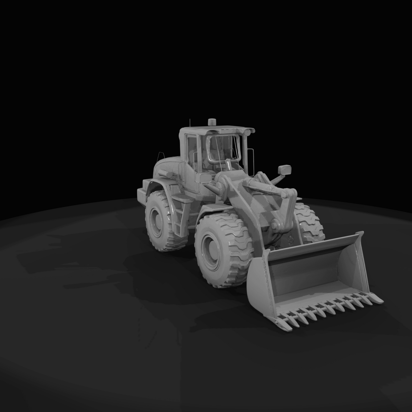 Liebherr L 542 Wheel Loader (estimated)